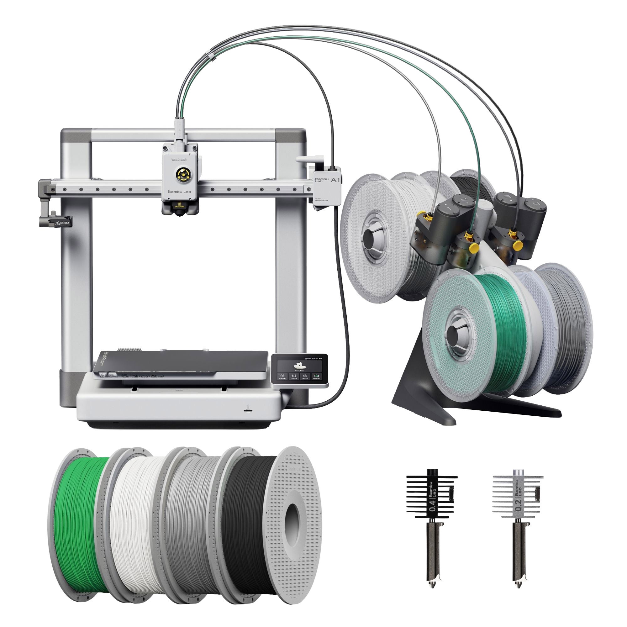 Bambu Lab A1 Combo 3D Printer Bundle