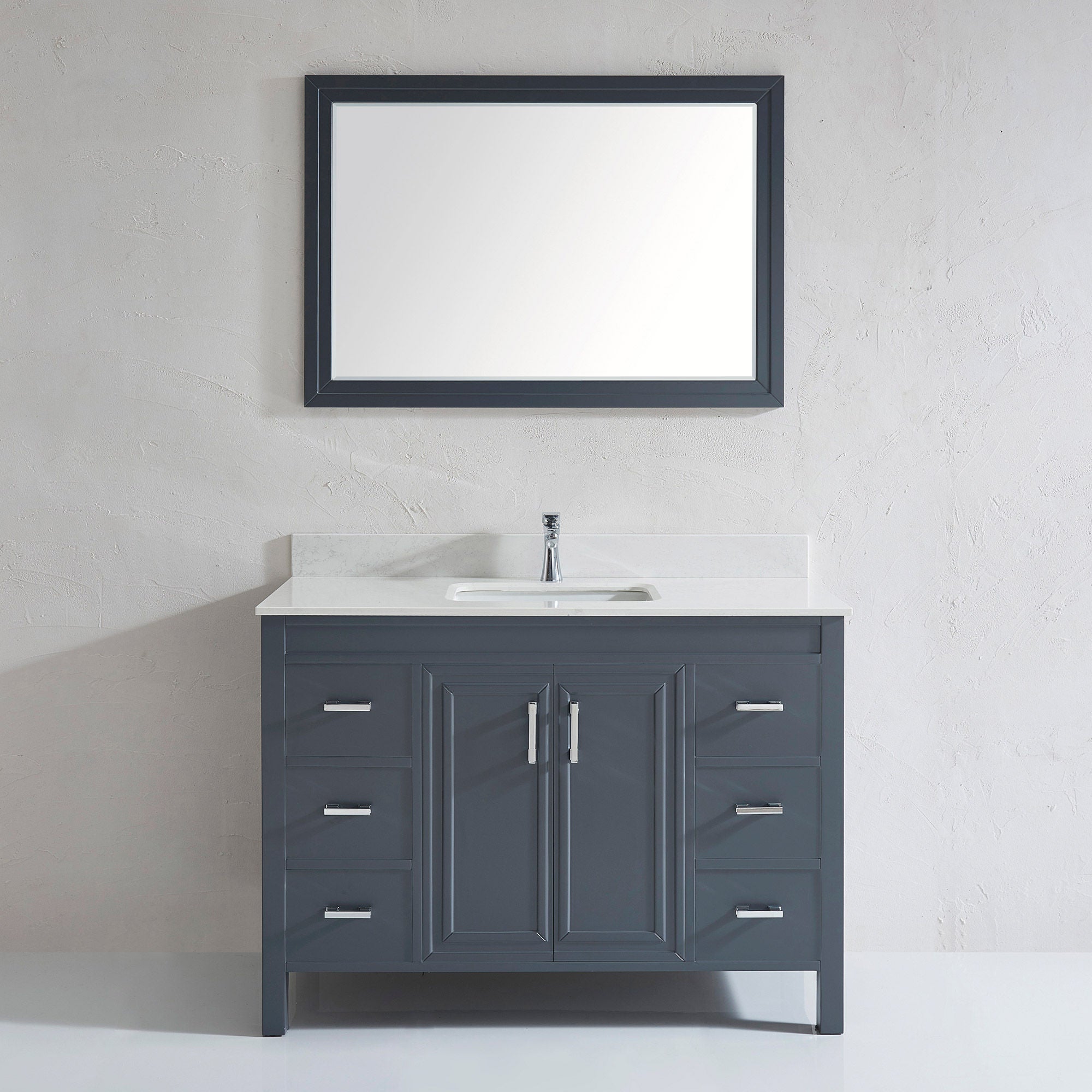 Corniche 48" Pepper Gray Vanity by Studio Bathe