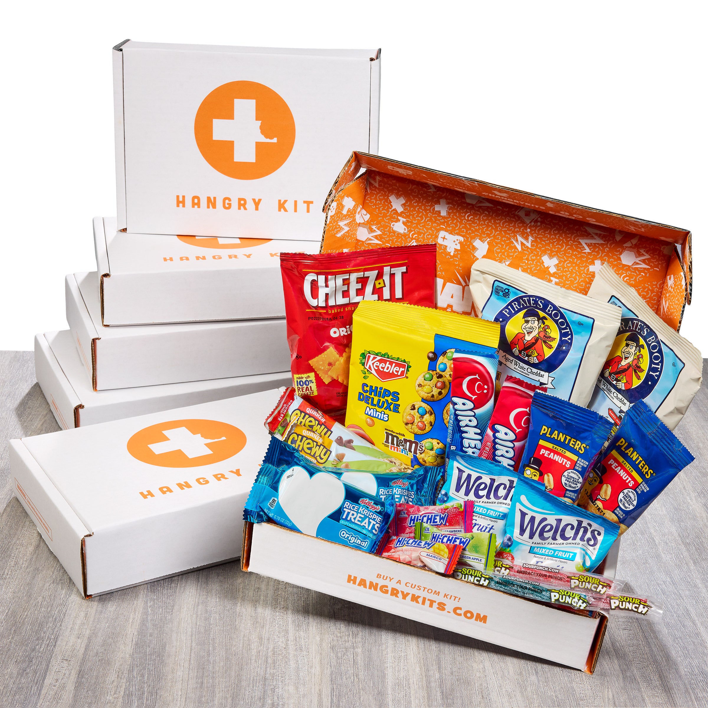 HangryKits Snack Care Package Kits, 6 Count
