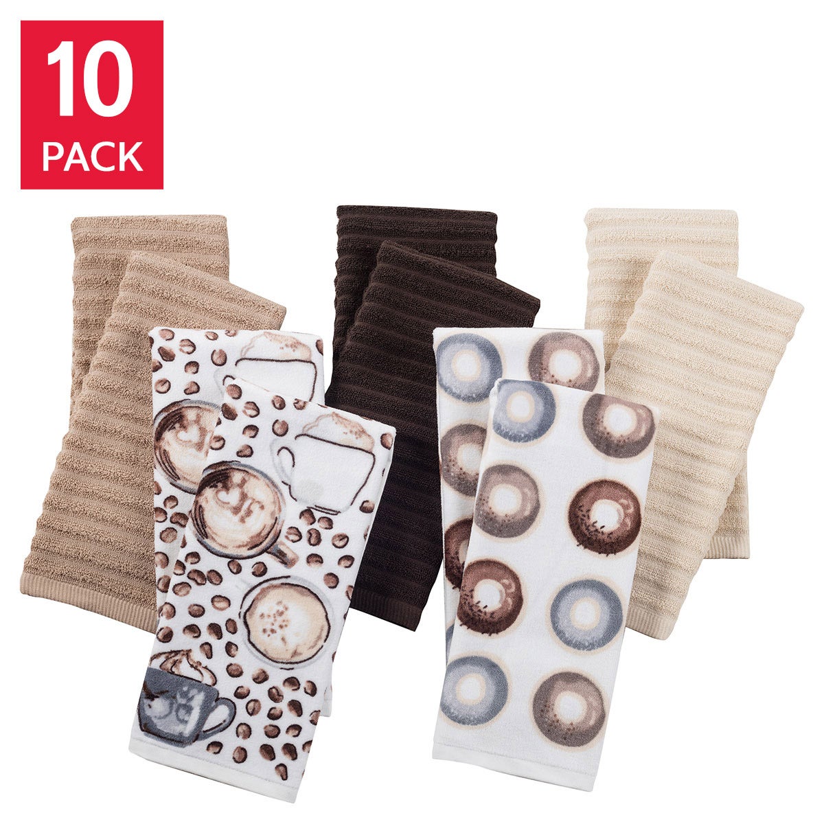 Cooking Smart Kitchen Towel, 10-pack