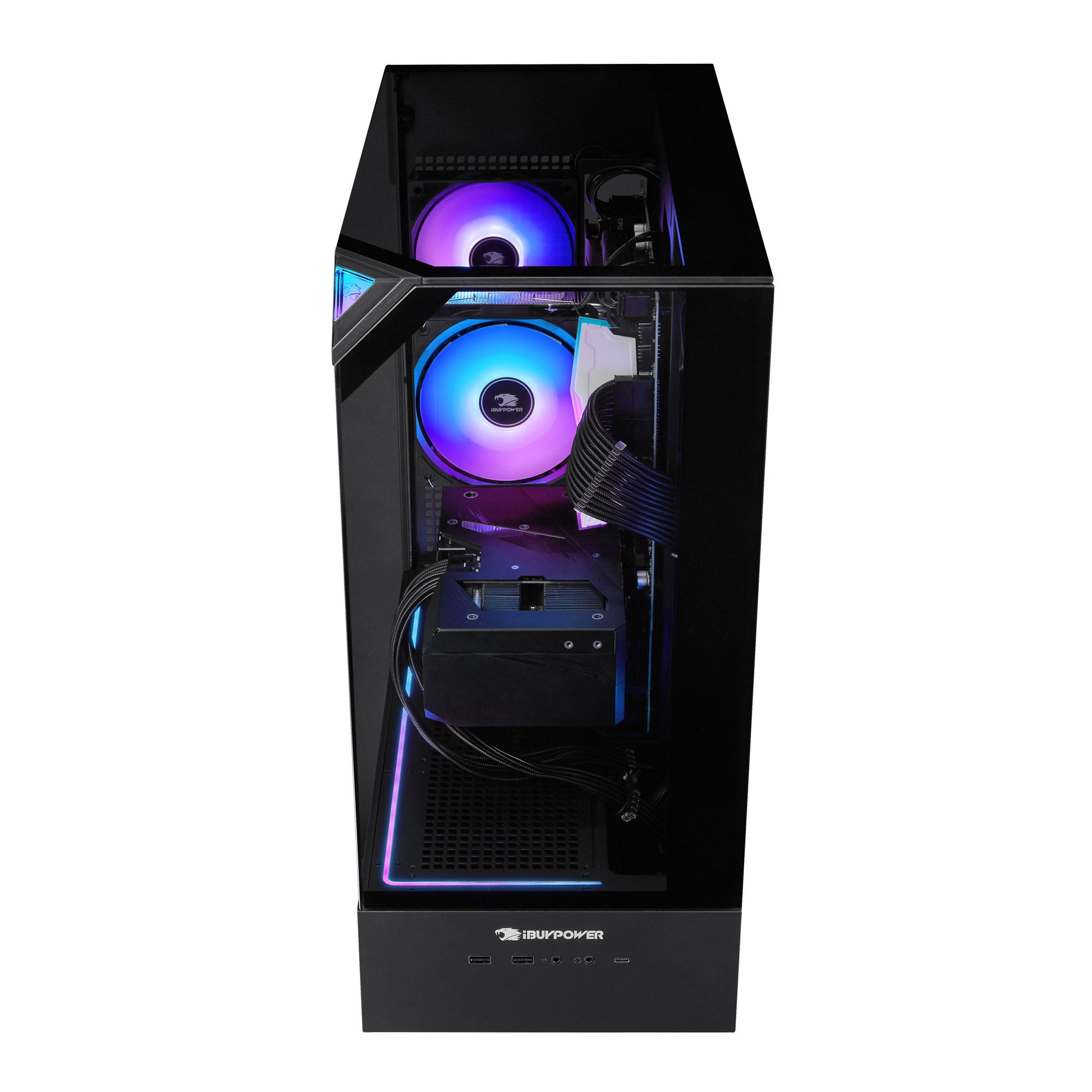 iBUYPOWER Element Gaming Desktop - AMD Ryzen 7 8700F - Nvidia GeForce RTX 5060 Ti, 8GB - 16GB DDR5 RGB RAM - 1TB NVMe SSD