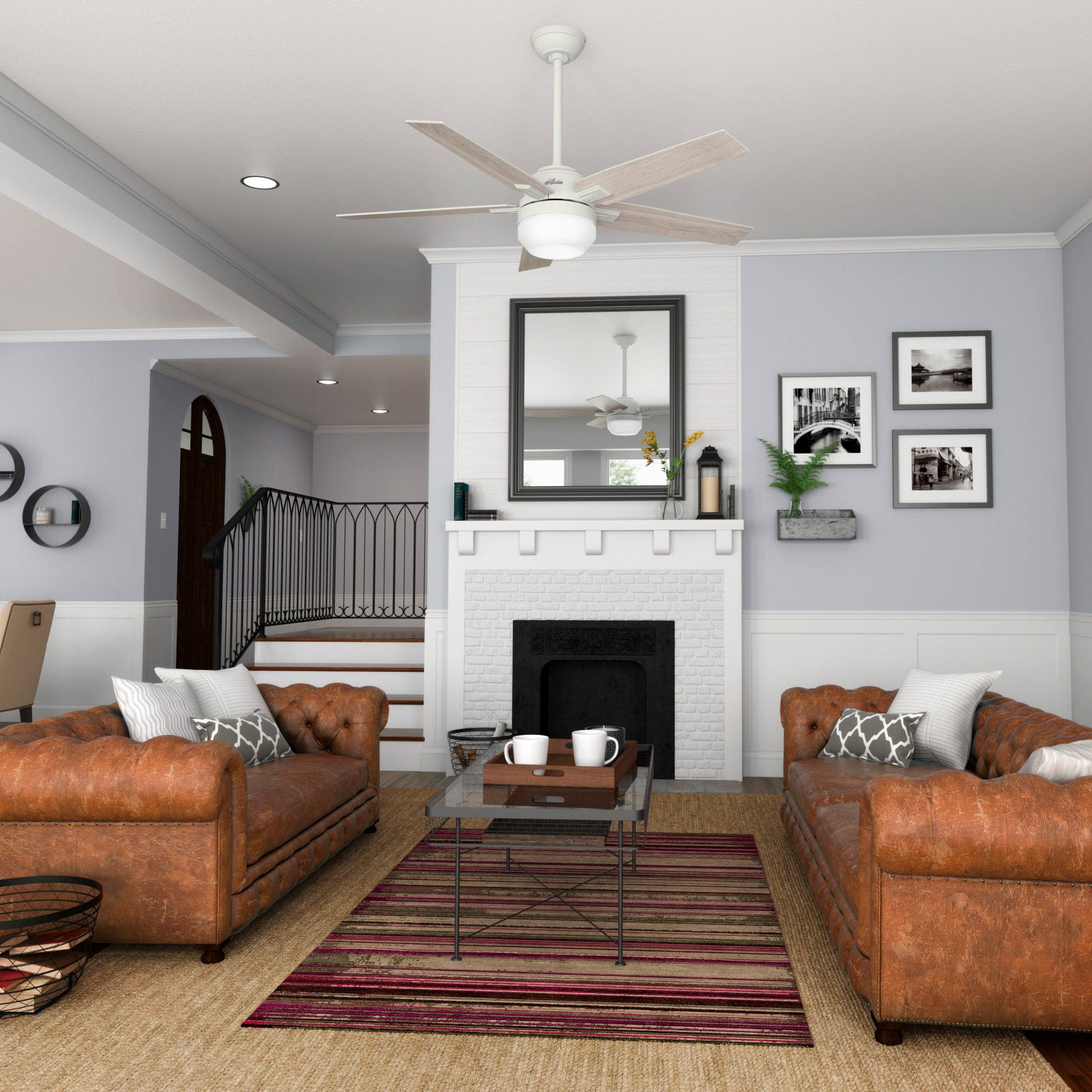 Hunter Apex LED 52" Reversible Blade Ceiling Fan