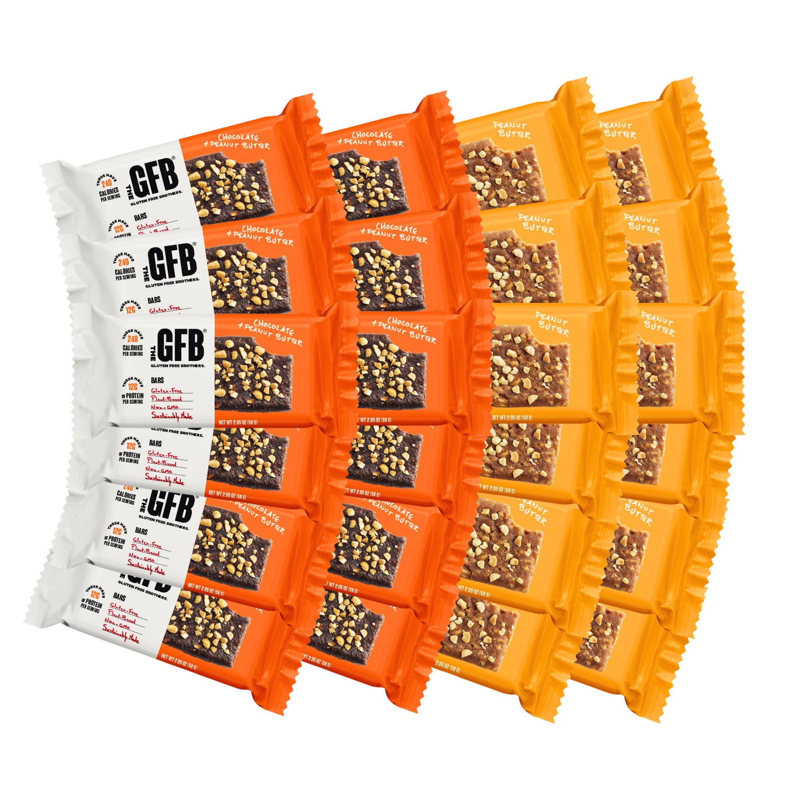 The Gluten Free Brothers Variety Bars, 24 count
