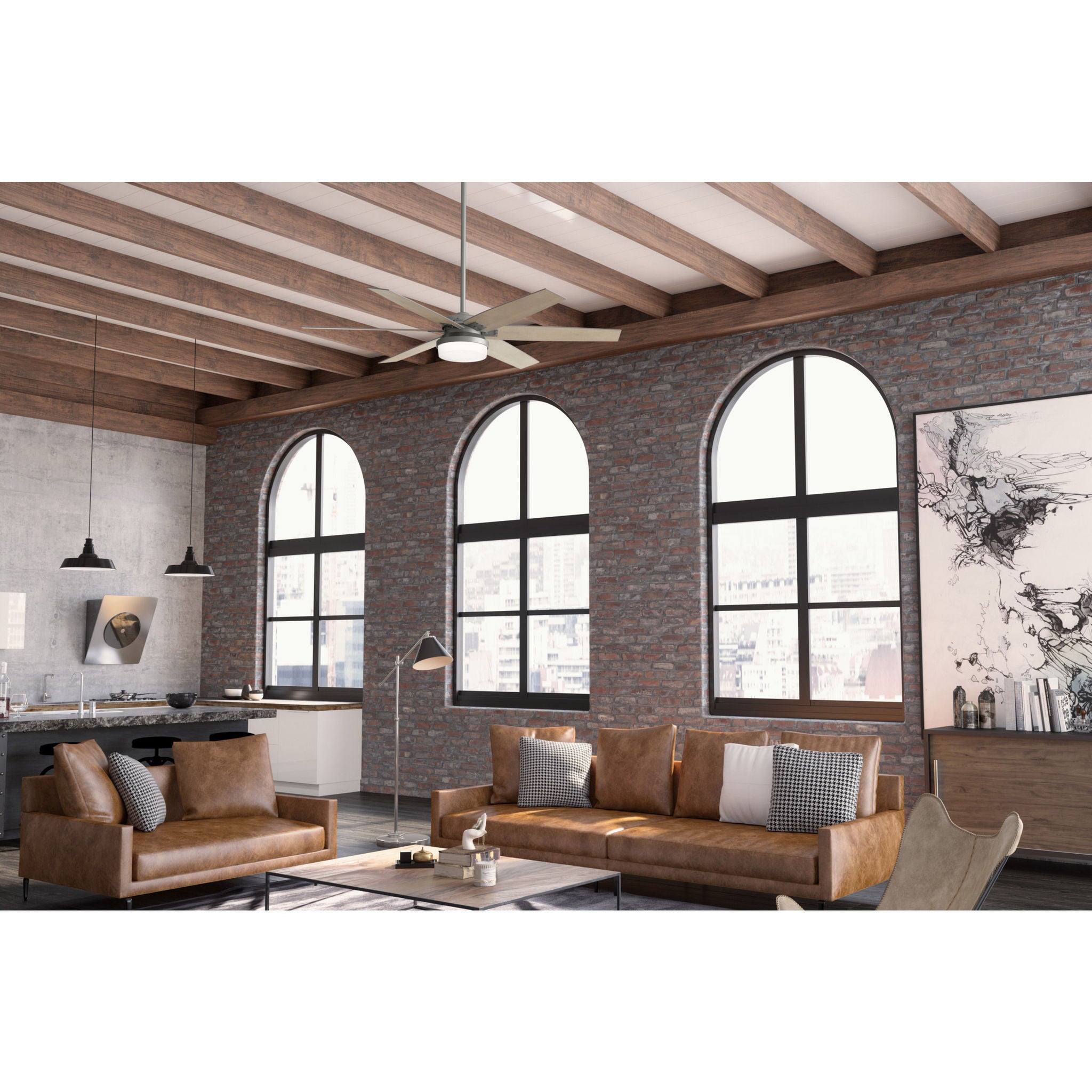 Hunter Kaplan LED 64" Ceiling Fan
