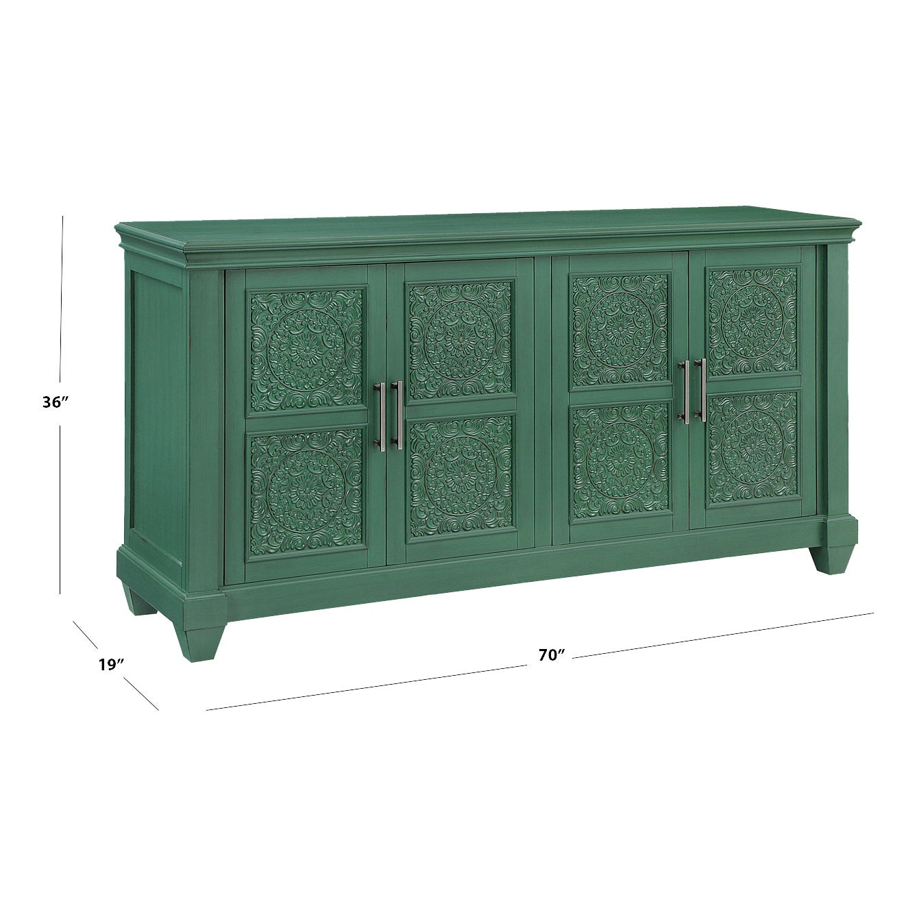 Craft & Main Barton 70" Accent Console, Green