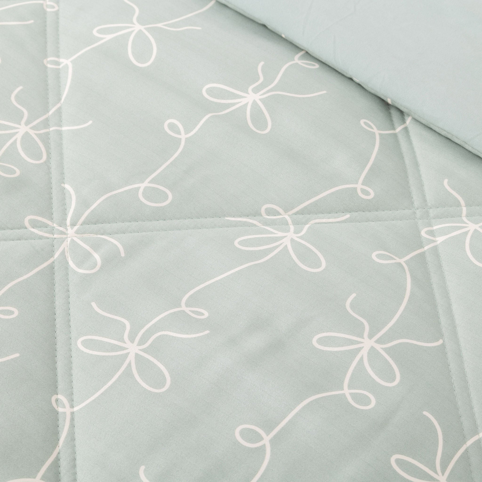 Herringbone Microfiber Down Alternative Blanket, Twin