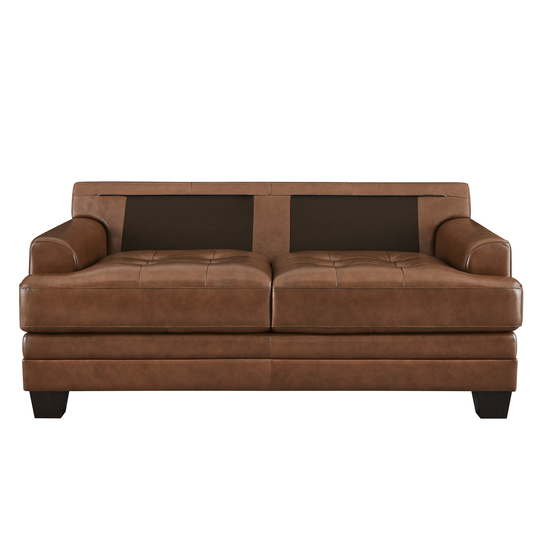 Thomasville Mitch Leather Loveseat