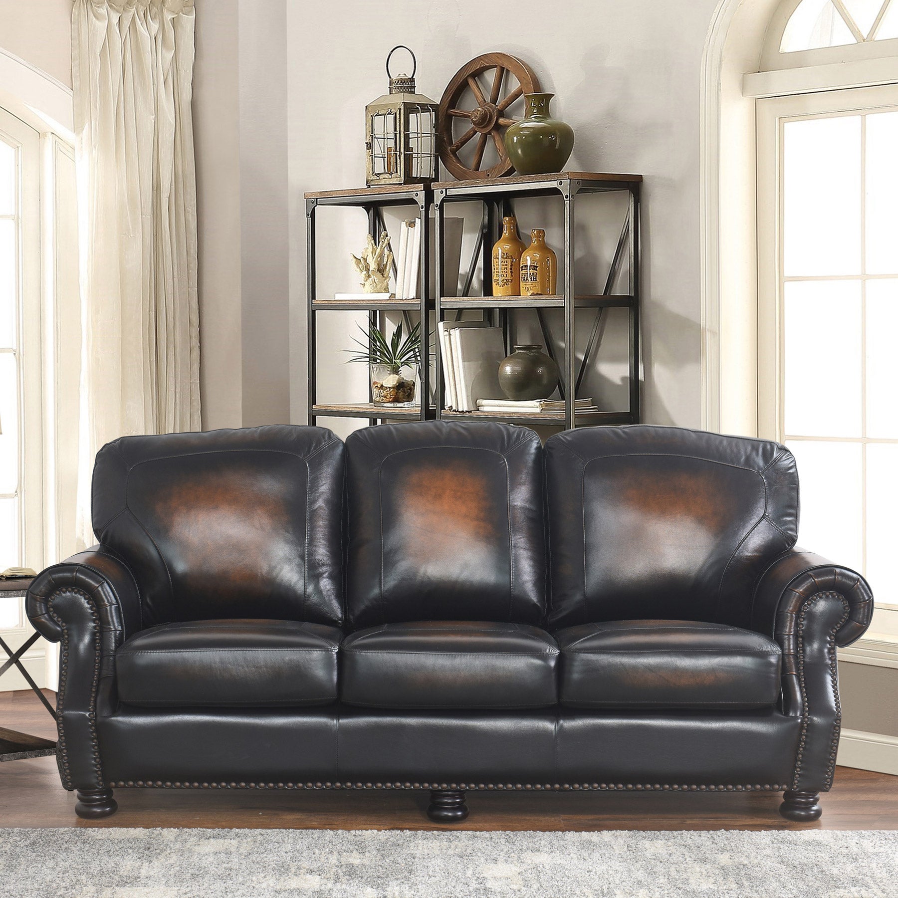 Ellis Leather Sofa
