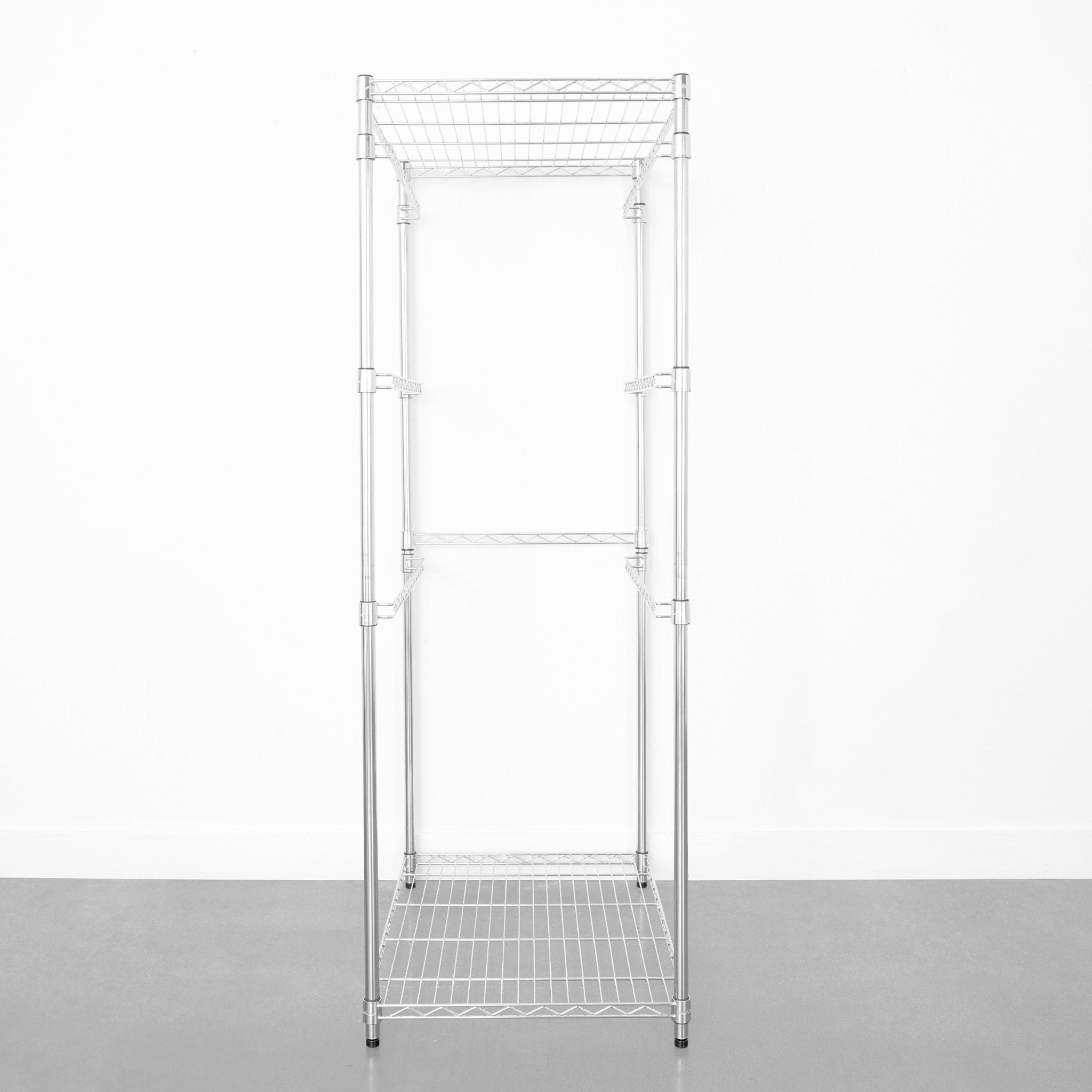 SafeRacks Storage Bin Rack, 5 Tote Capacity, NSF Certified