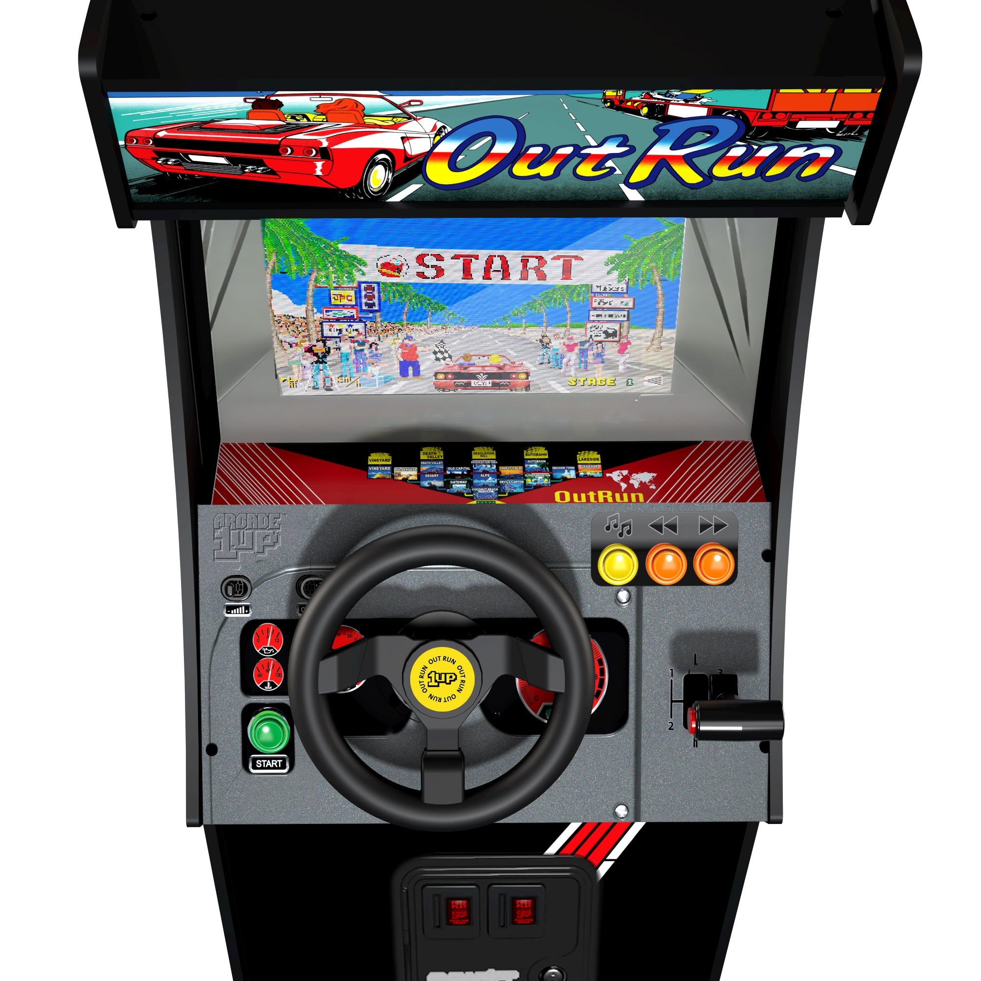 Arcade1Up Outrun Supreme Home Arcade Machine