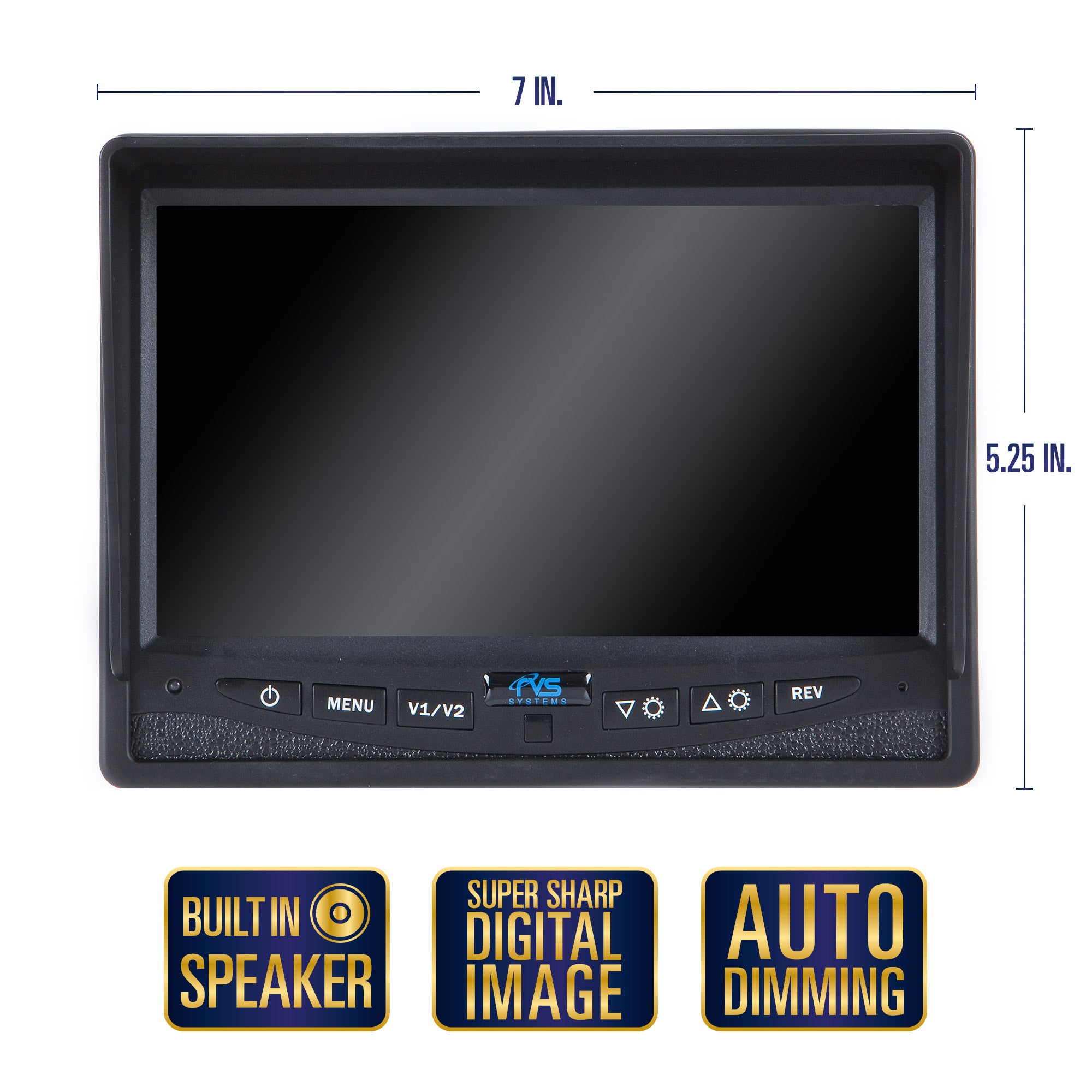 Backup Camera System For Trailers with 7" LCD Screen by Rear View Safety