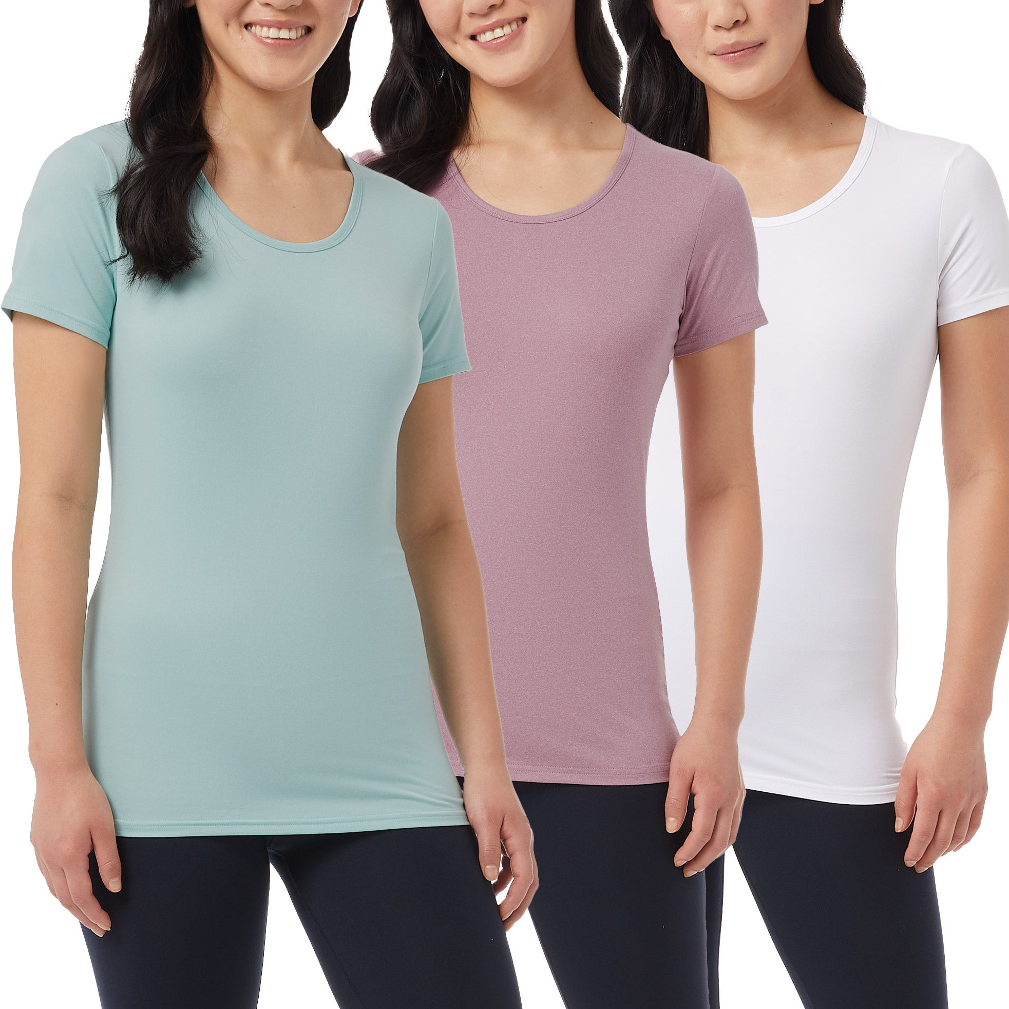 32 Degrees Ladies' Cool Tee, 3-pack