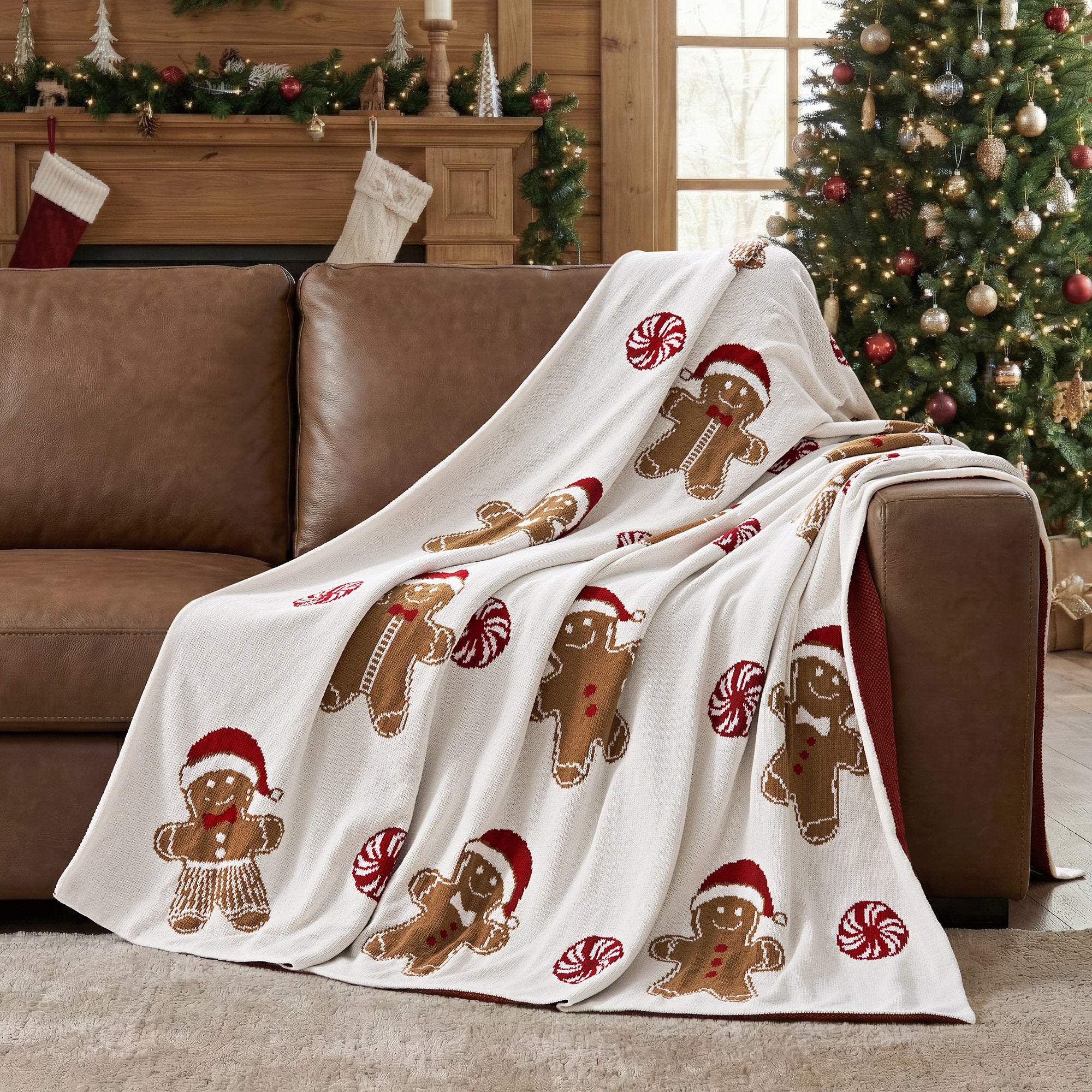 Holiday Knit Throw