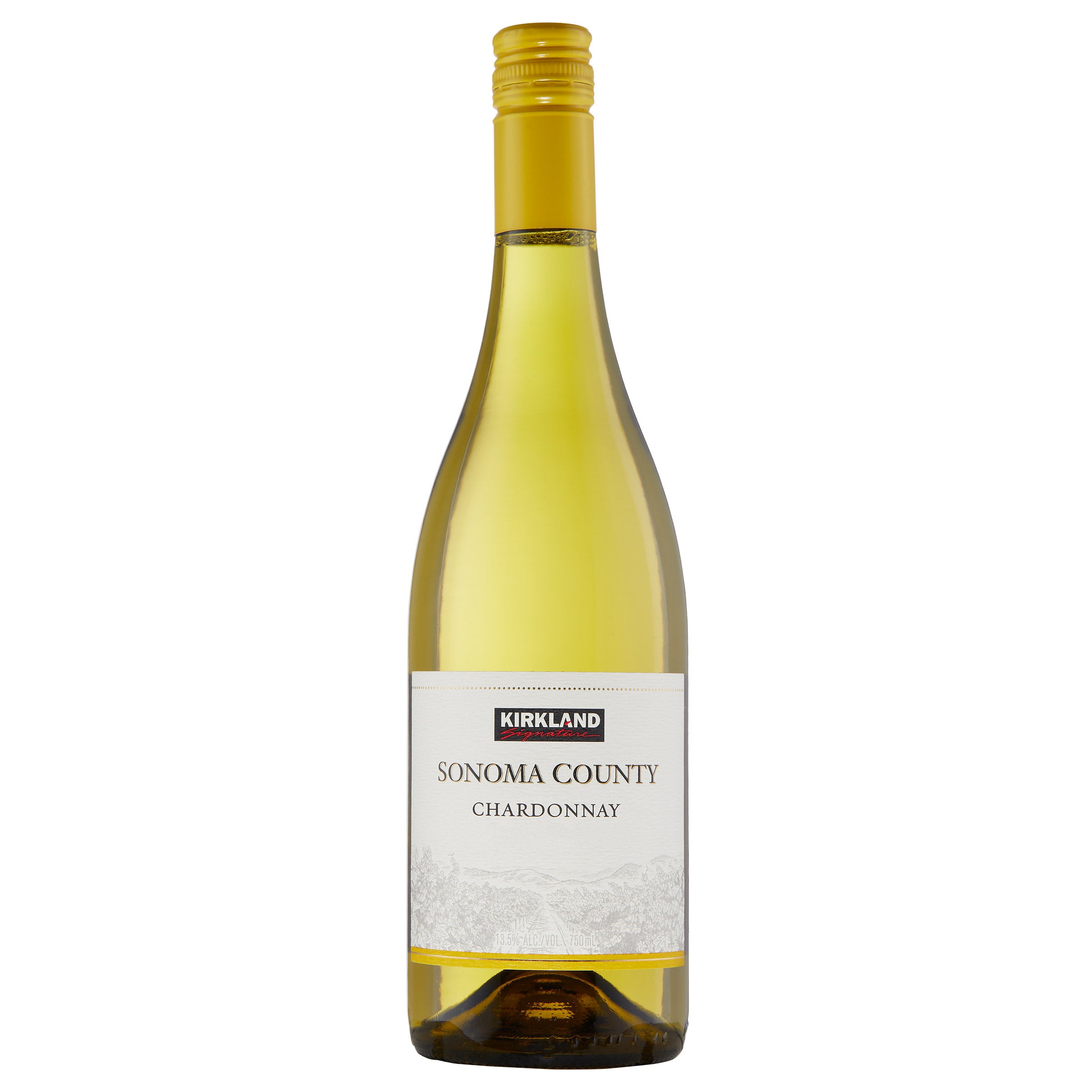 Kirkland Signature Chardonnay, Sonoma County, 750 ml