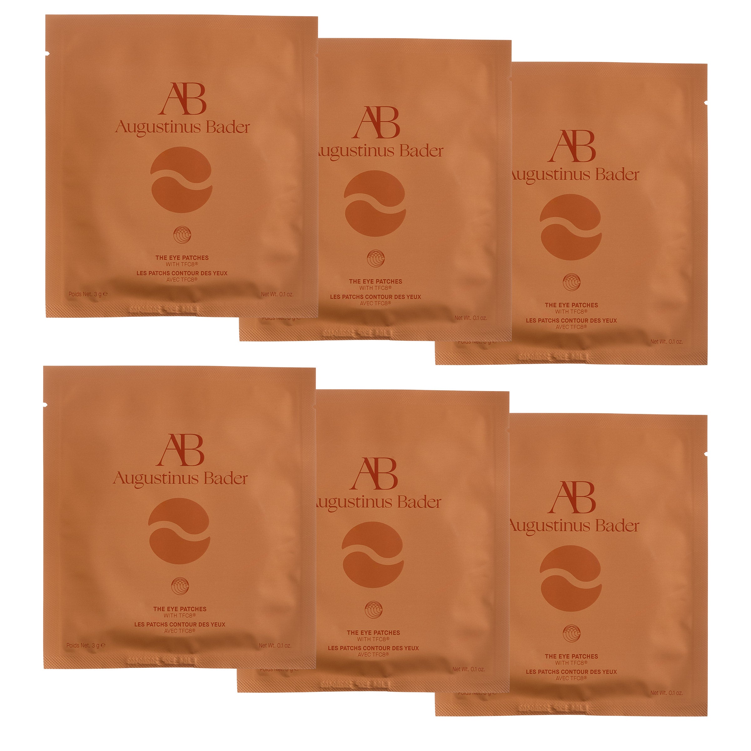 Augustinus Bader The Eye Patches, 6-pairs