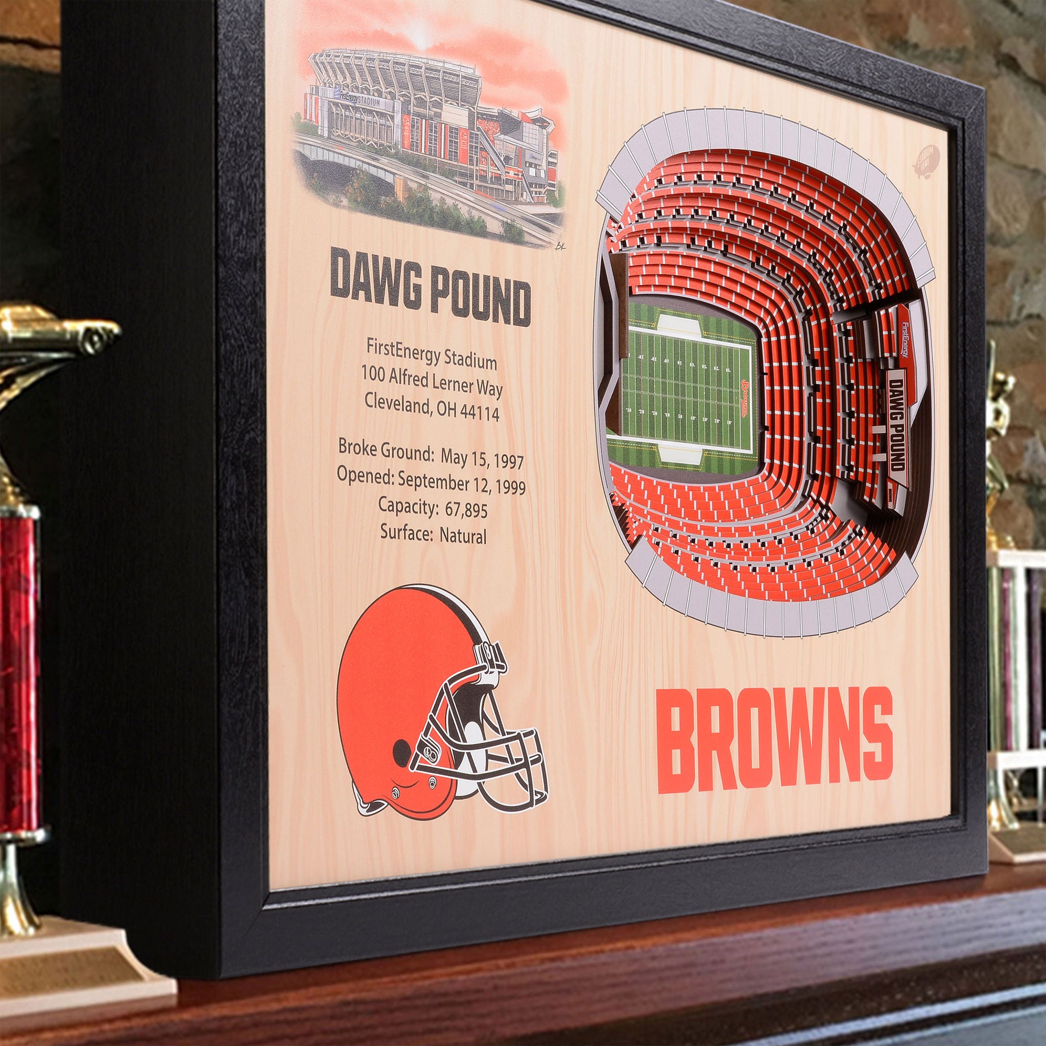 NFL 25-layer Stadium View Wall Art