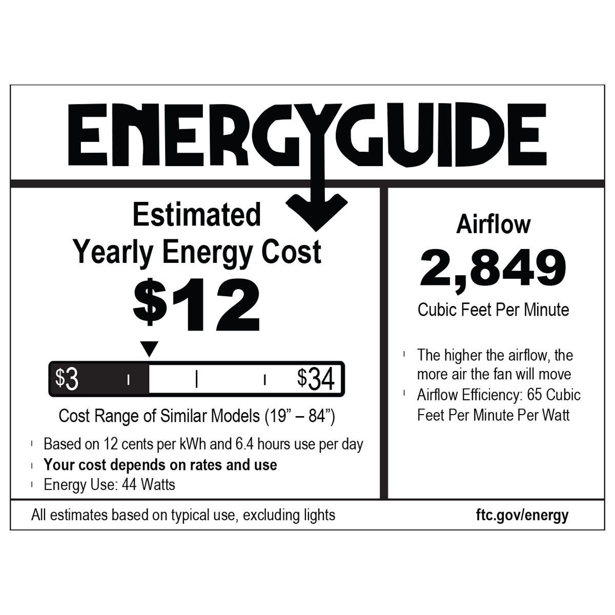 Hunter Apex LED 52" Reversible Blade Ceiling Fan