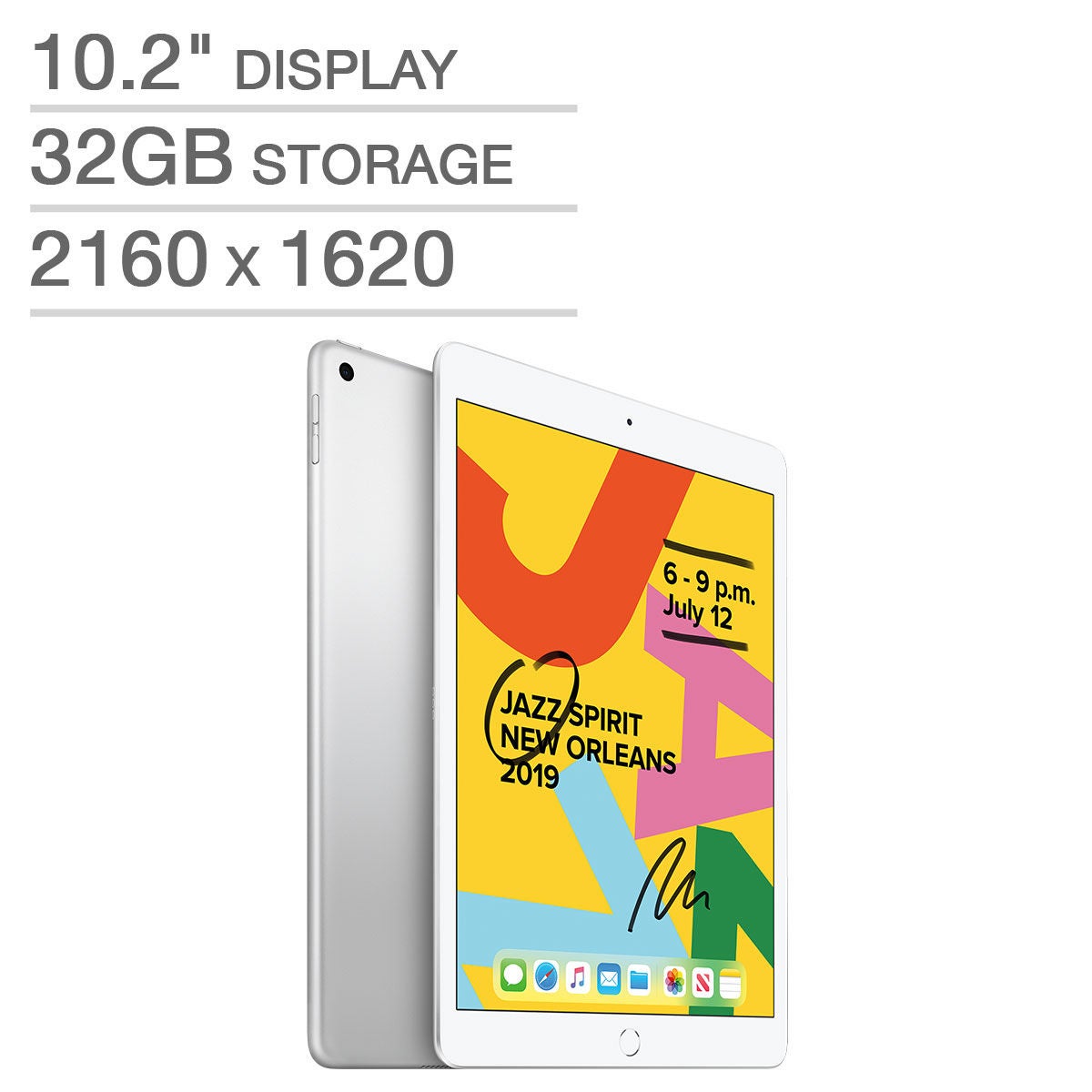 7th Gen Apple iPad A10 Fusion Chip 32GB