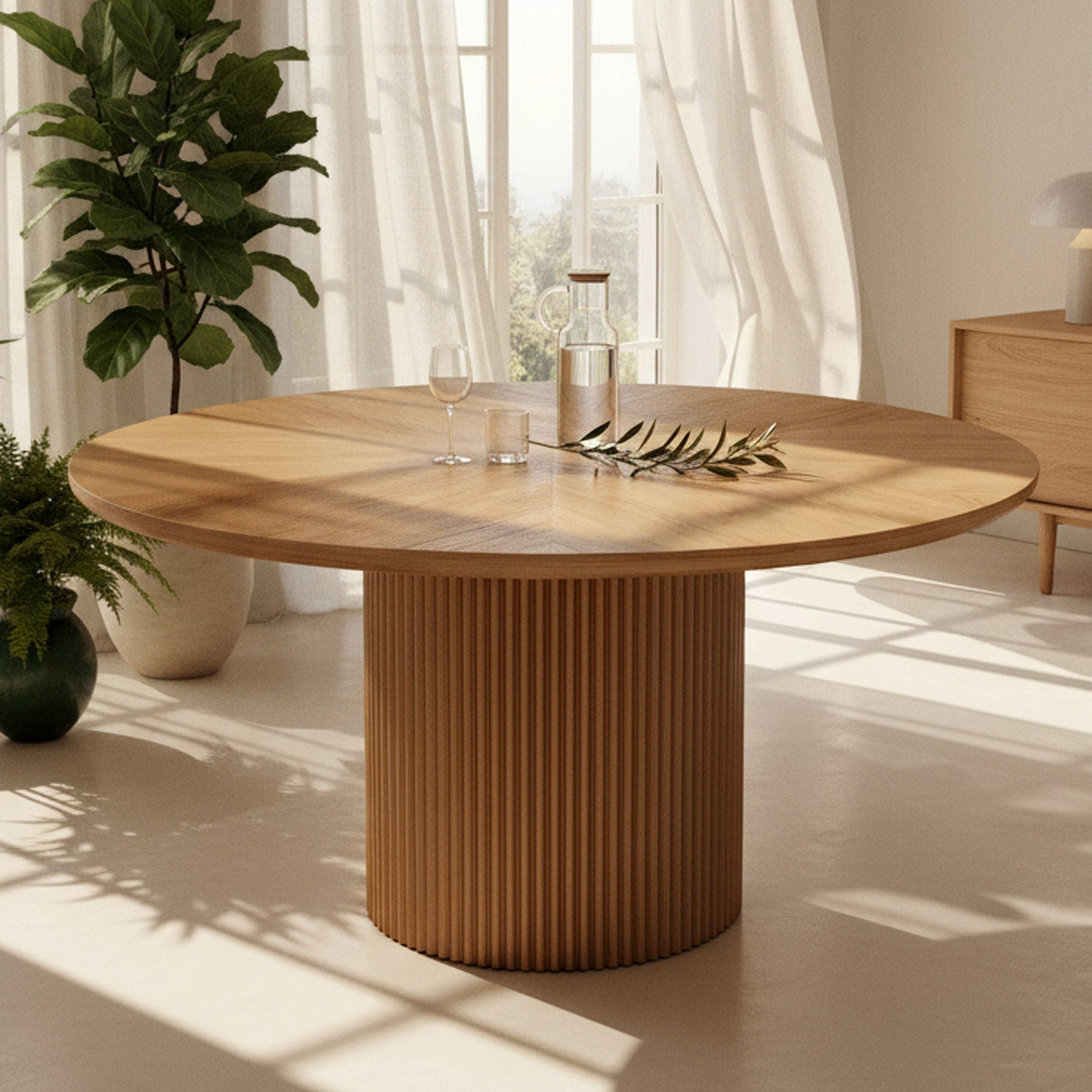 Silva 60” Round Dining Table
