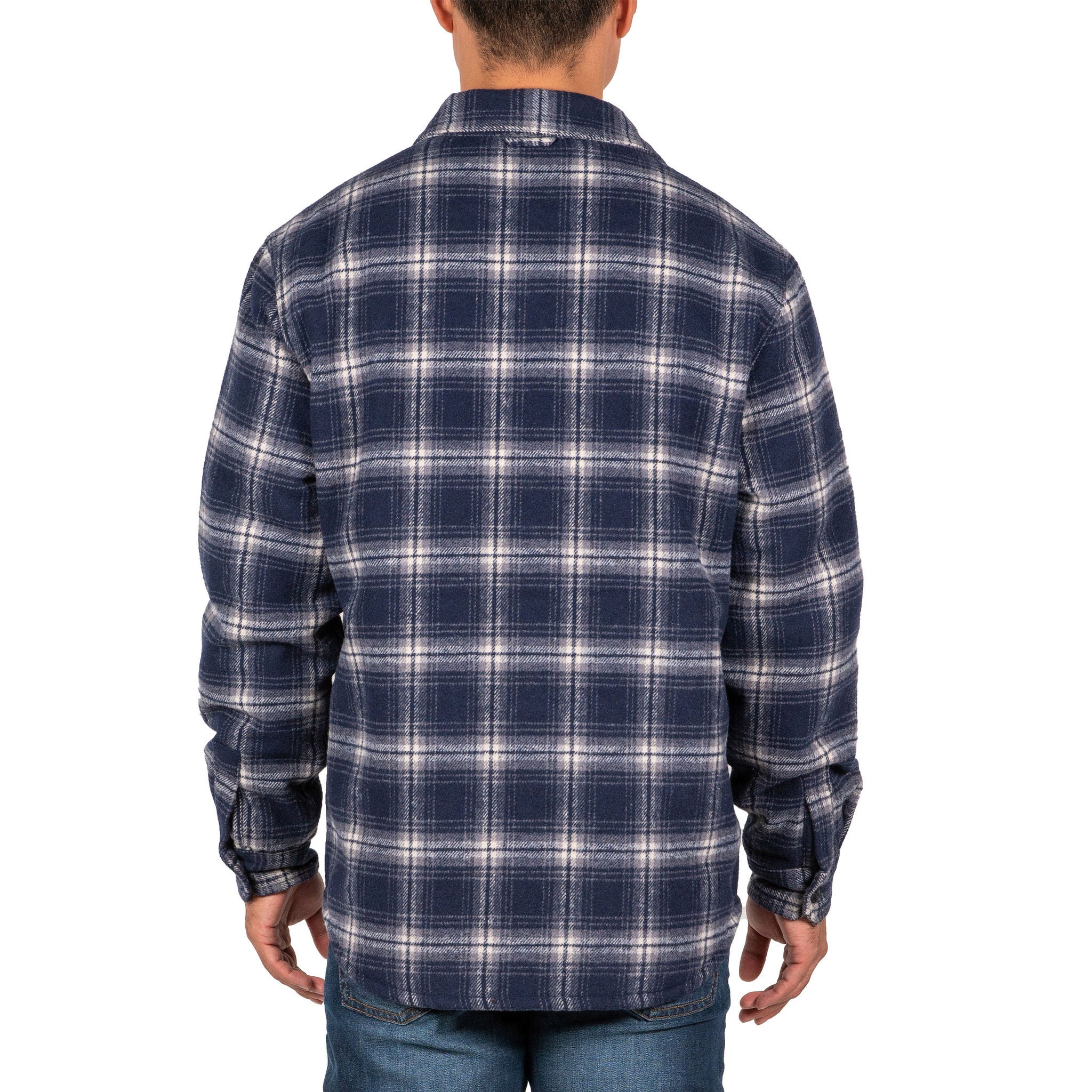 Jachs Men's Wool Blend Shirt Jacket