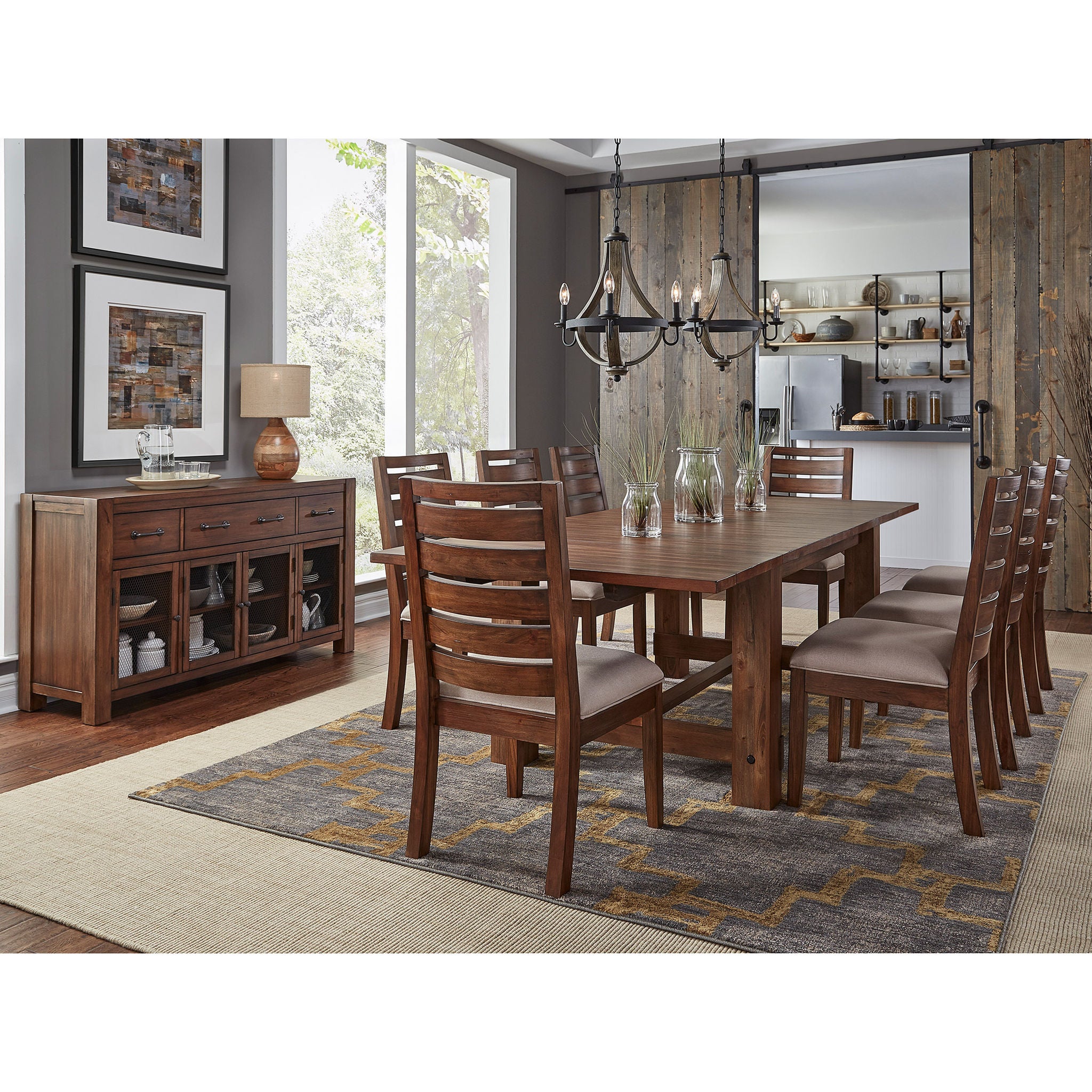 Corrine Dining Table Collection - Ash Blonde