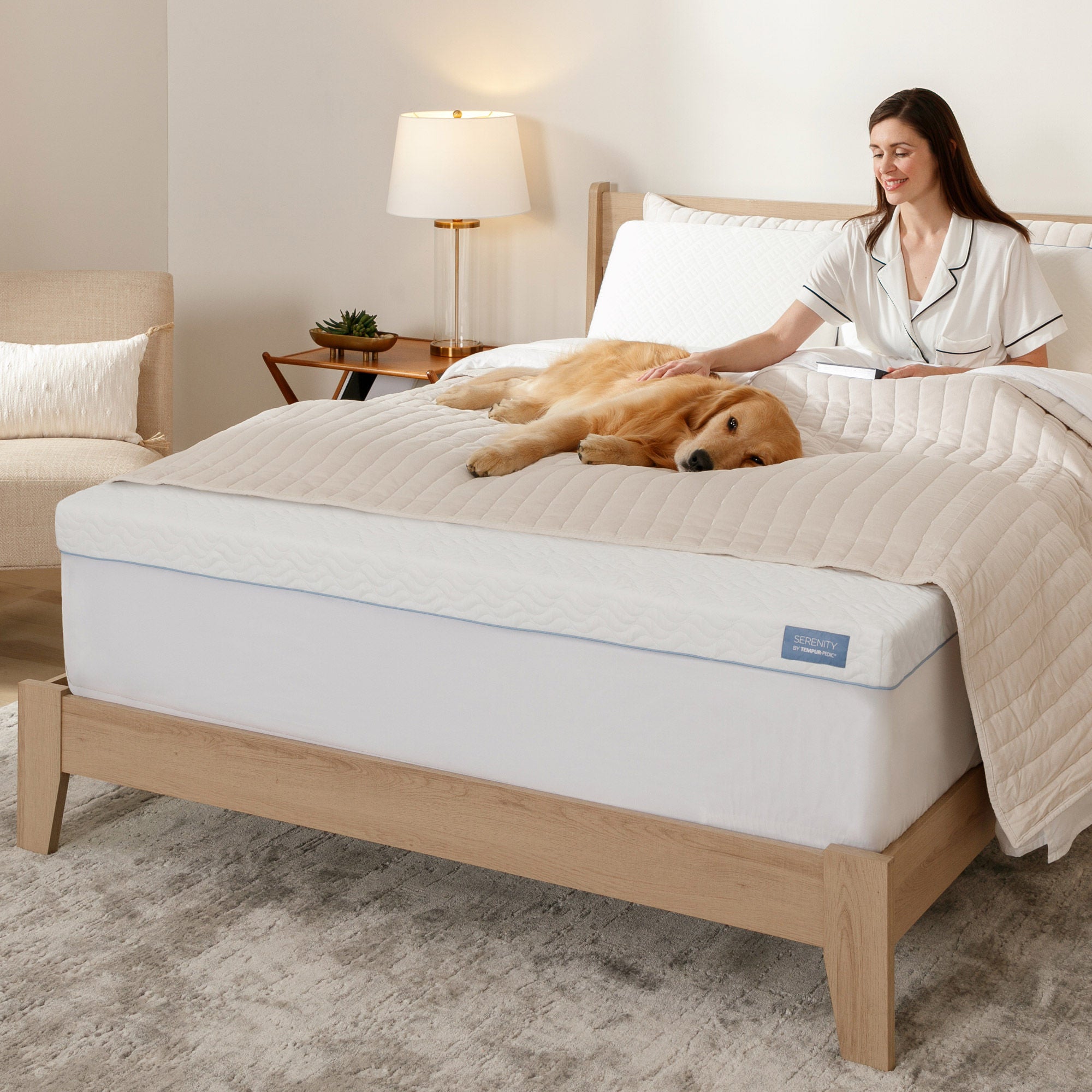 Serenity by Tempur-Pedic 3” Memory Foam Mattress Topper