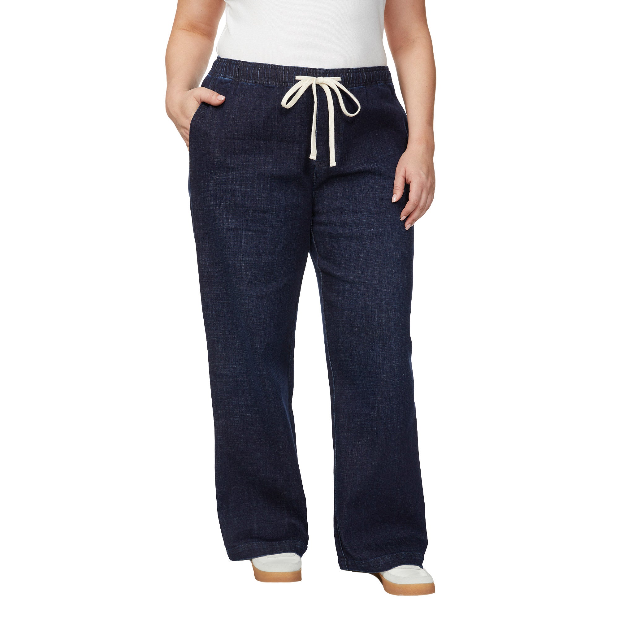 Buffalo Women's Wide Leg Pull-On Jean