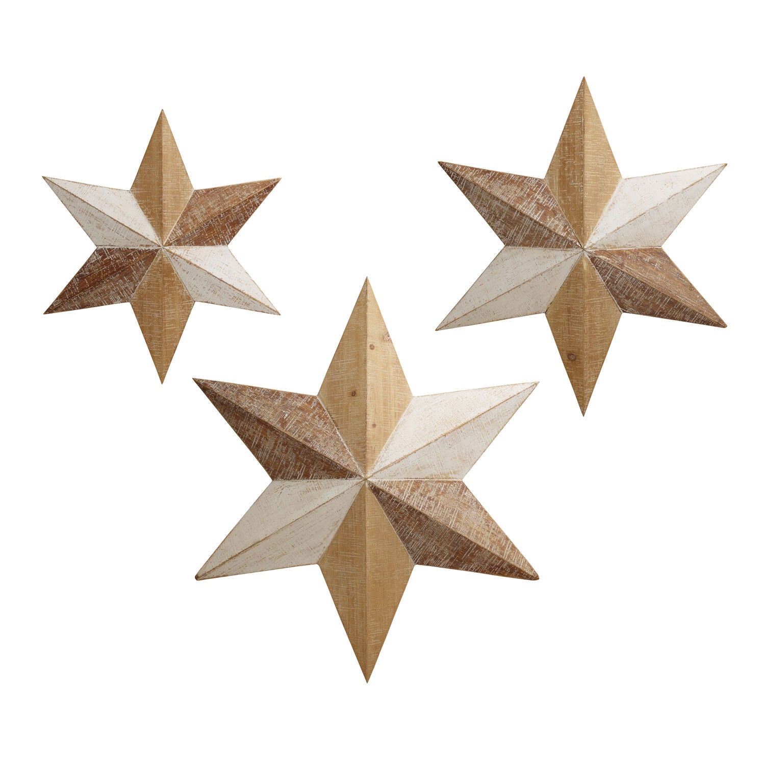 Elements 3-piece Farmhouse Star Décor Set