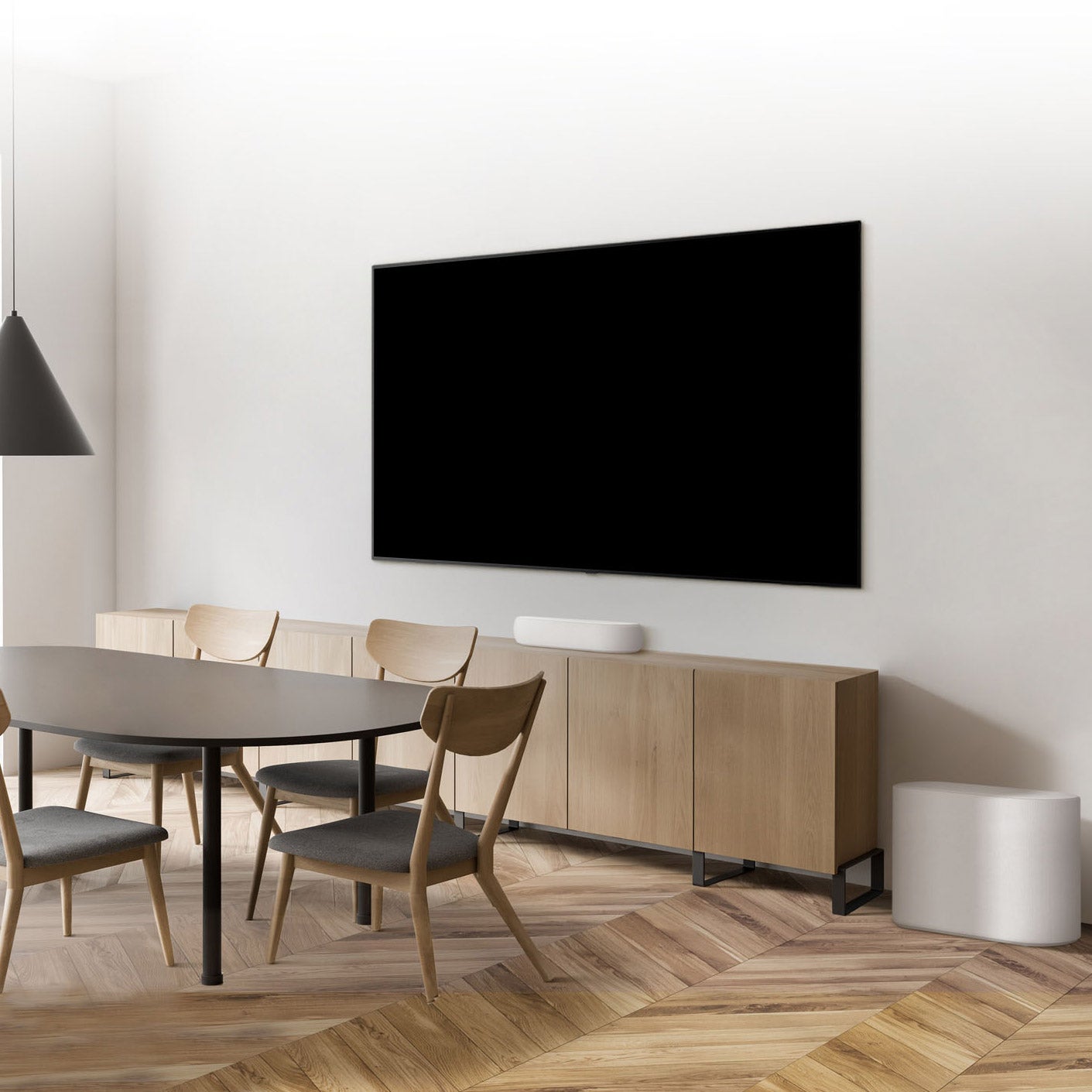 LG Eclair QP5 3.1.2ch Dolby Atmos Compact Sound Bar with Subwoofer