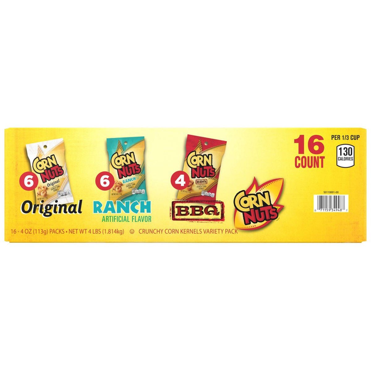 Corn Nuts Variety Box, 16-count