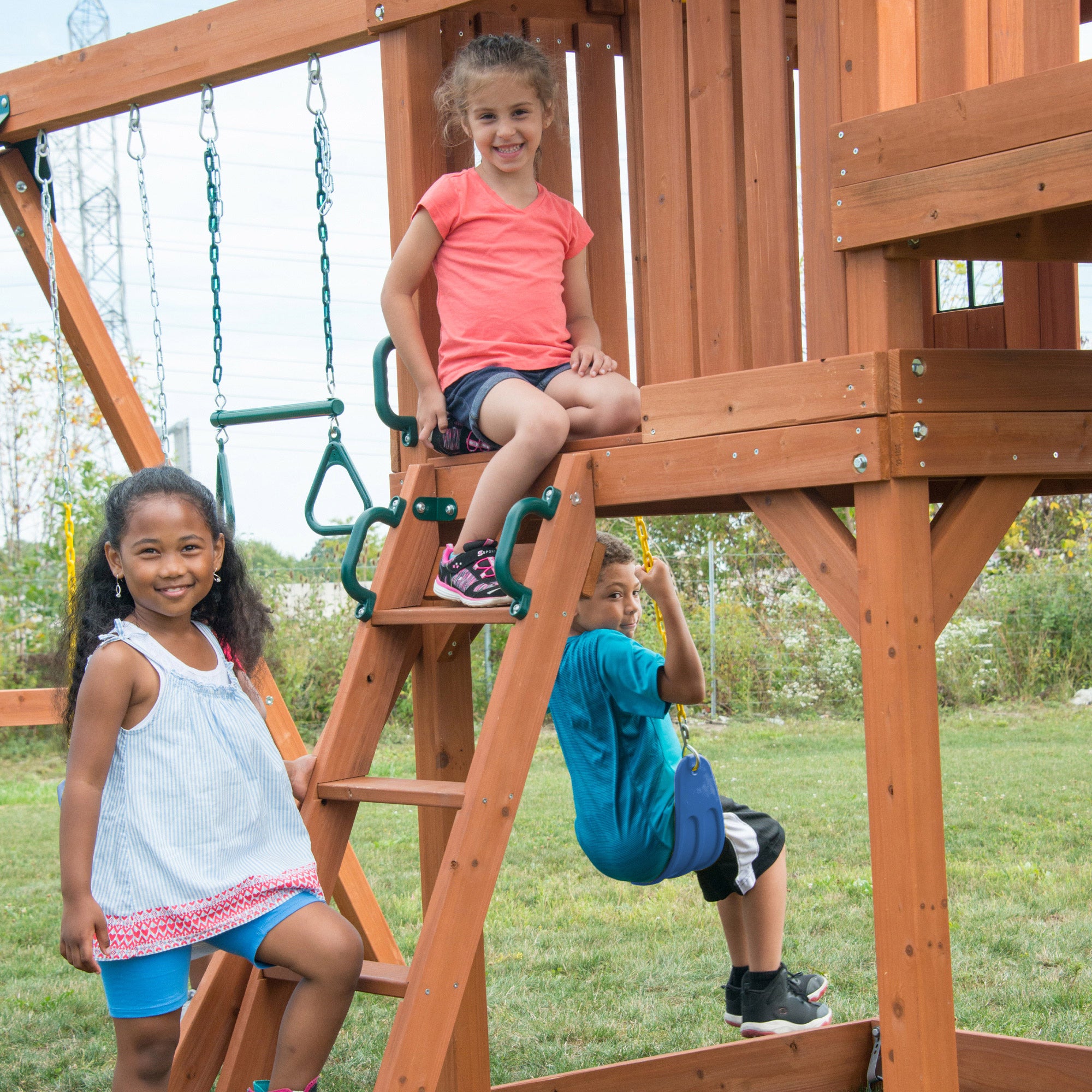 Gorilla Playsets Mountain Peak Swing Set – Do-it-Yourself