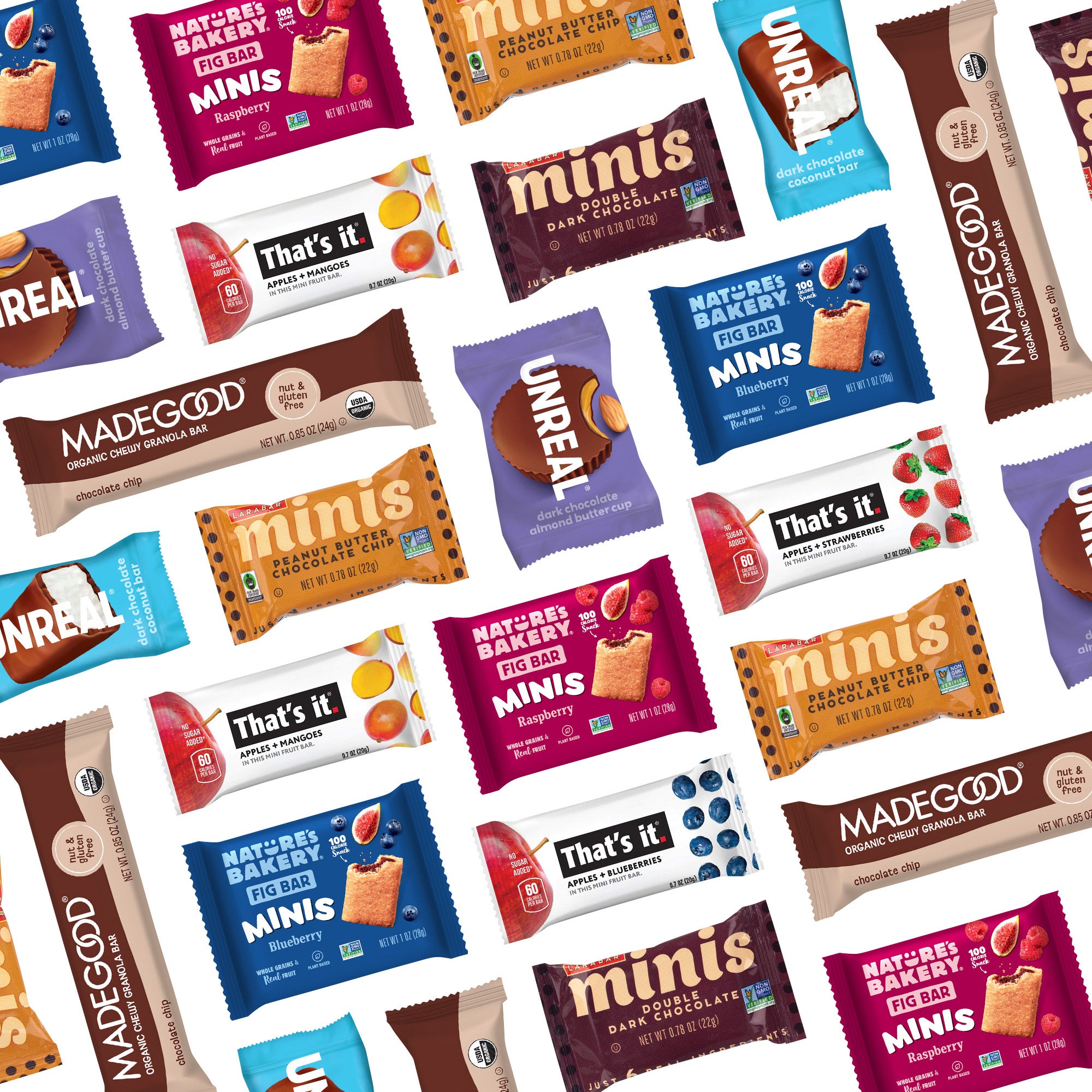 Plant-Based Snack Box, 42 Piece