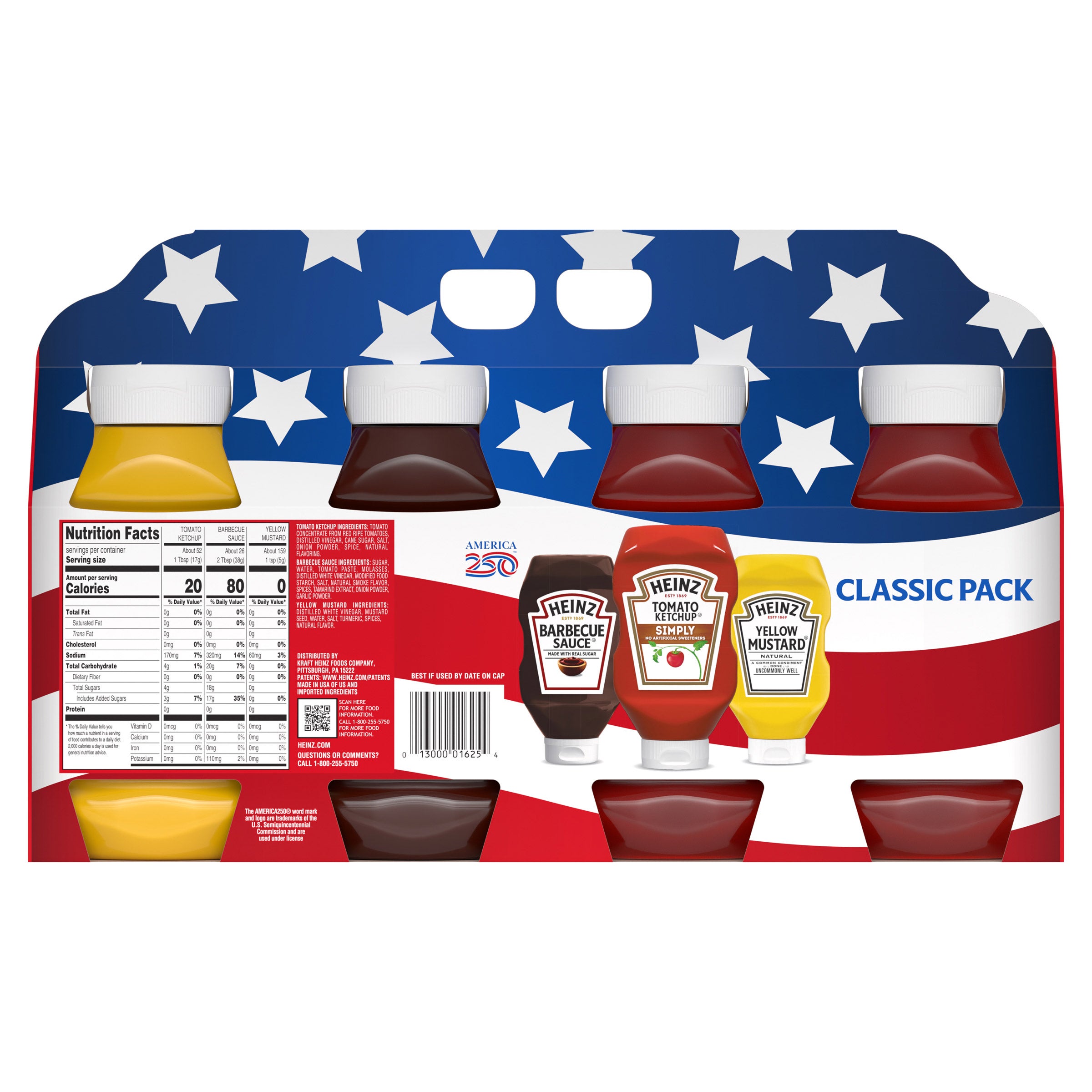 Heinz Classic Variety Pack, 124.2 oz
