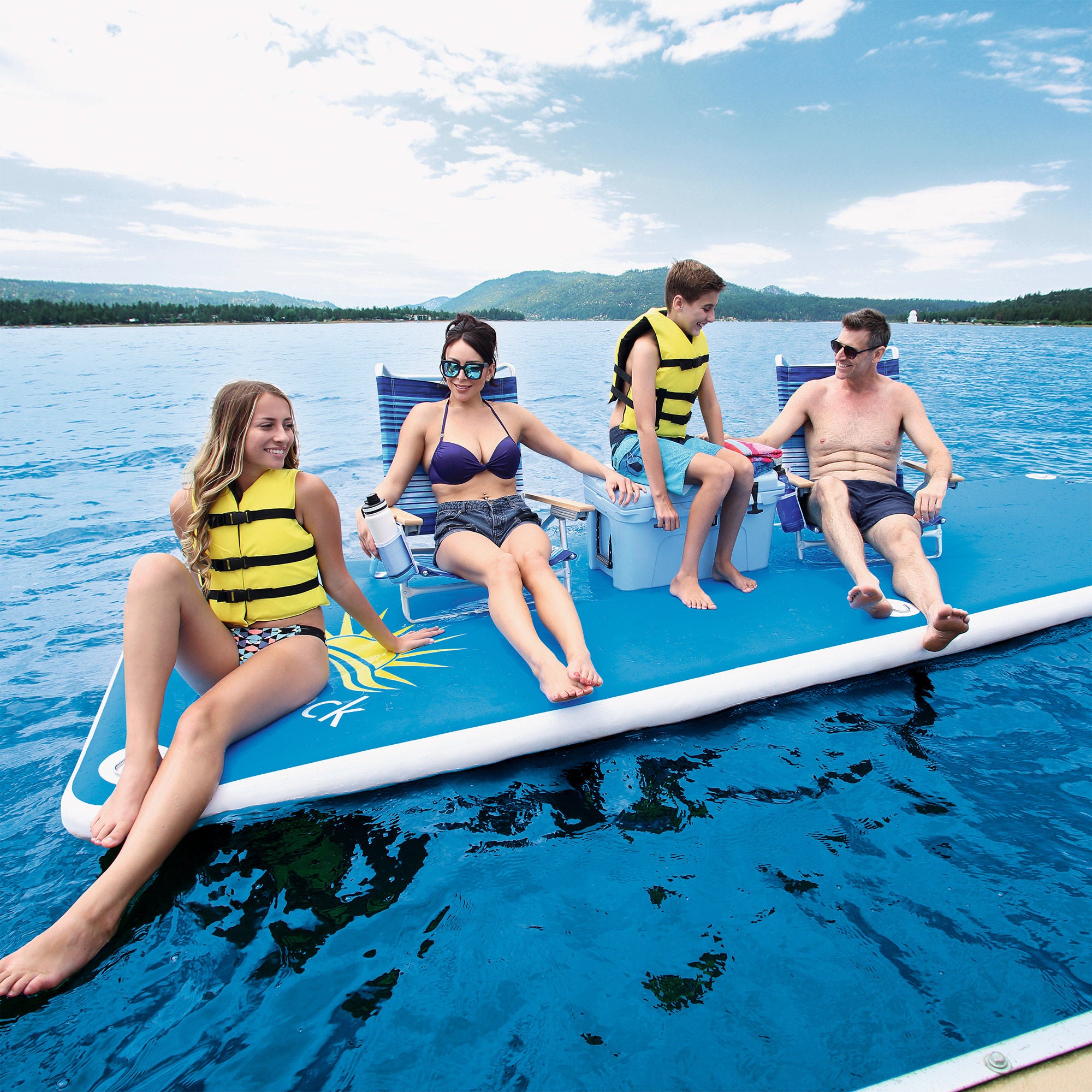 Bestway 15' x 5' Inflatable Sun Deck