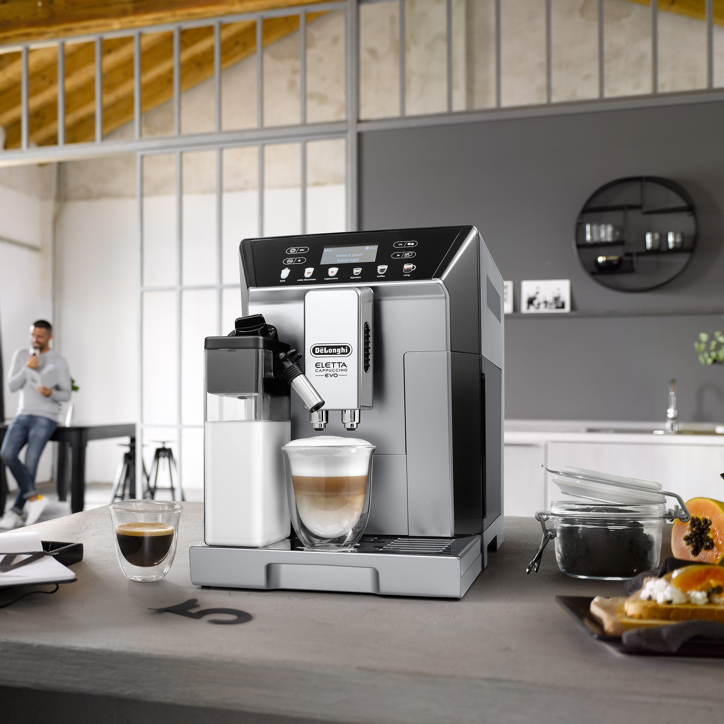 De'Longhi Eletta Evo Fully Automatic Coffee Machine