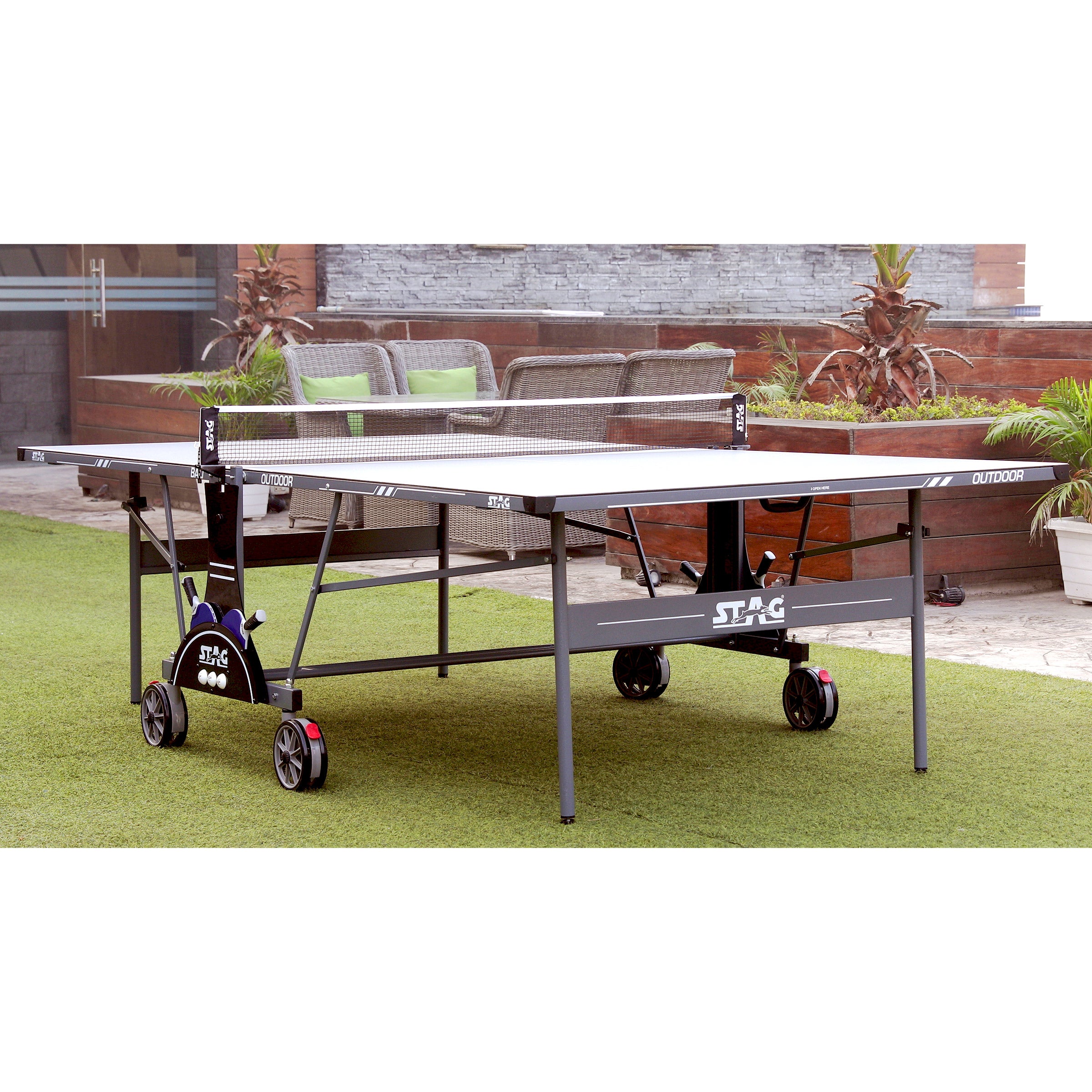 Stag Bali Indoor Outdoor Table Tennis Bundle