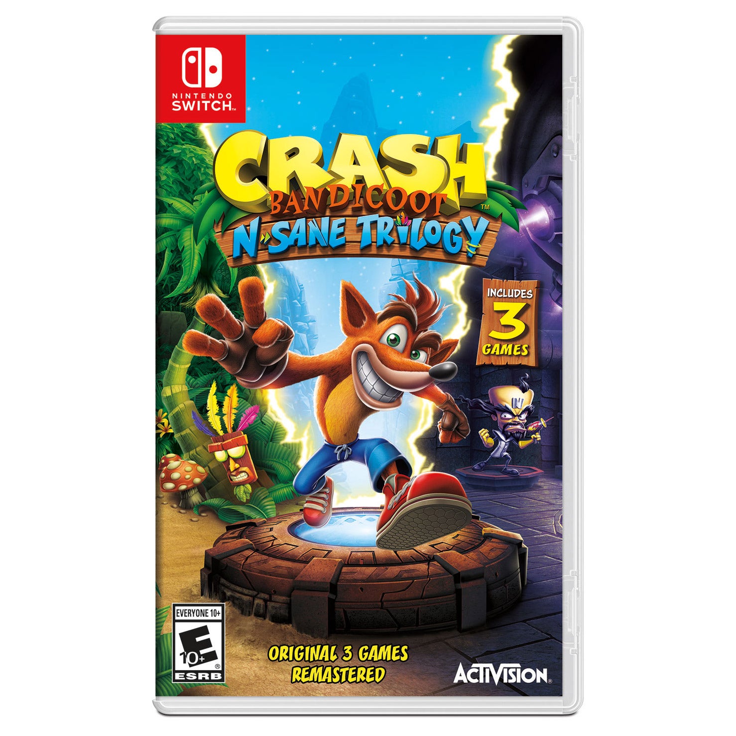 Crash Bandicoot N Sane Trilogy Nintendo Switch Video Game