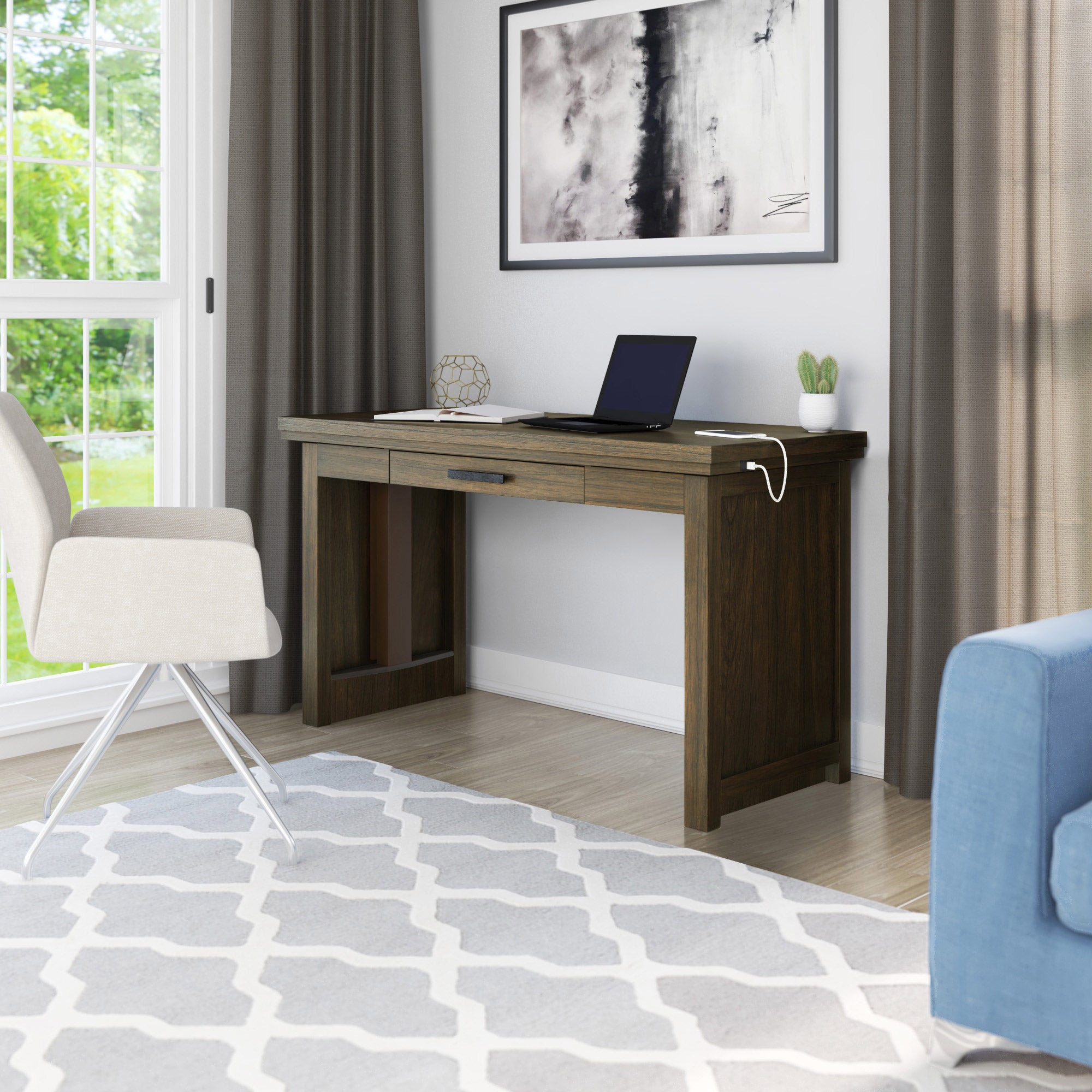 Tresanti Franklin 49" Adjustable Height Desk