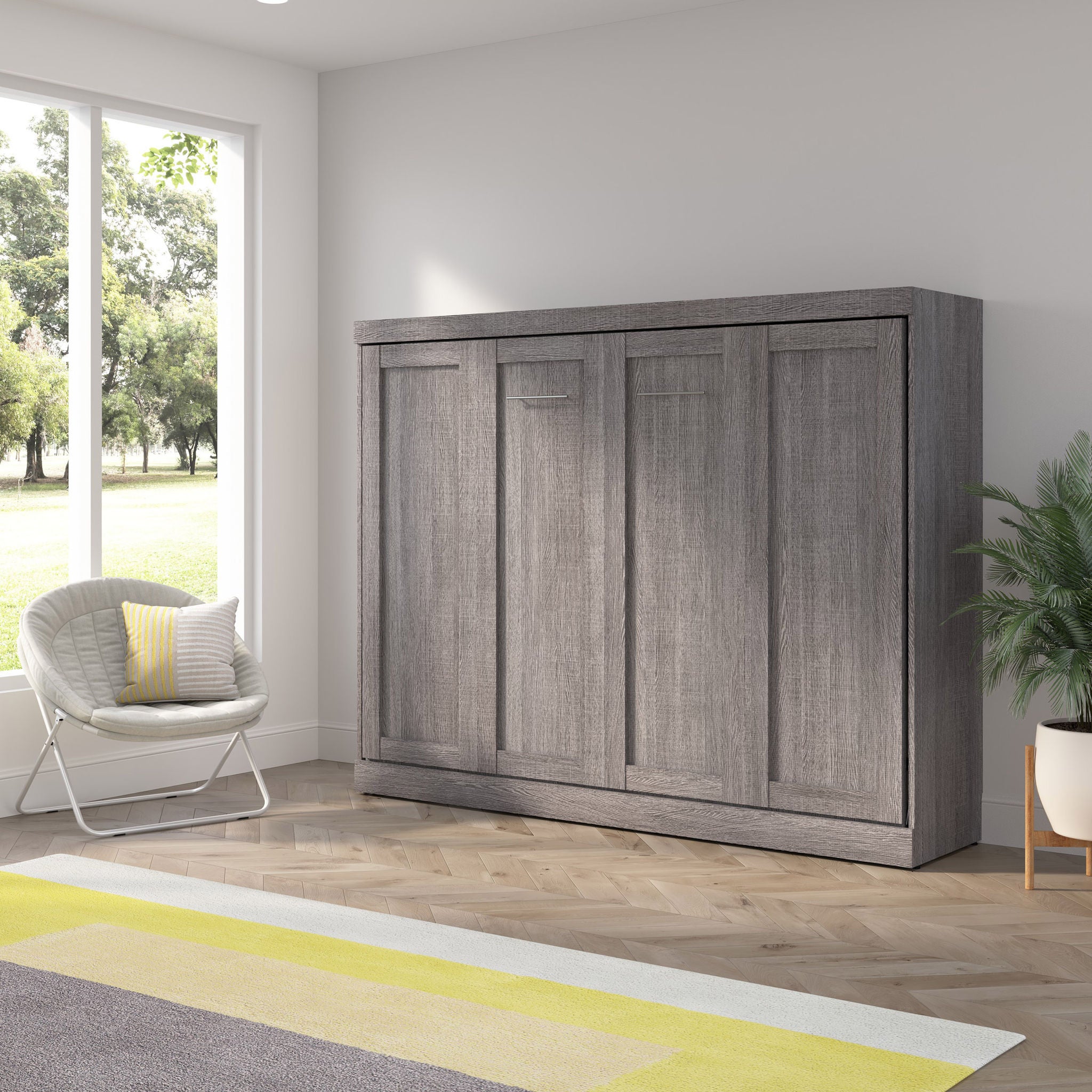 Oasis Horizontal Murphy Bed, Queen Size