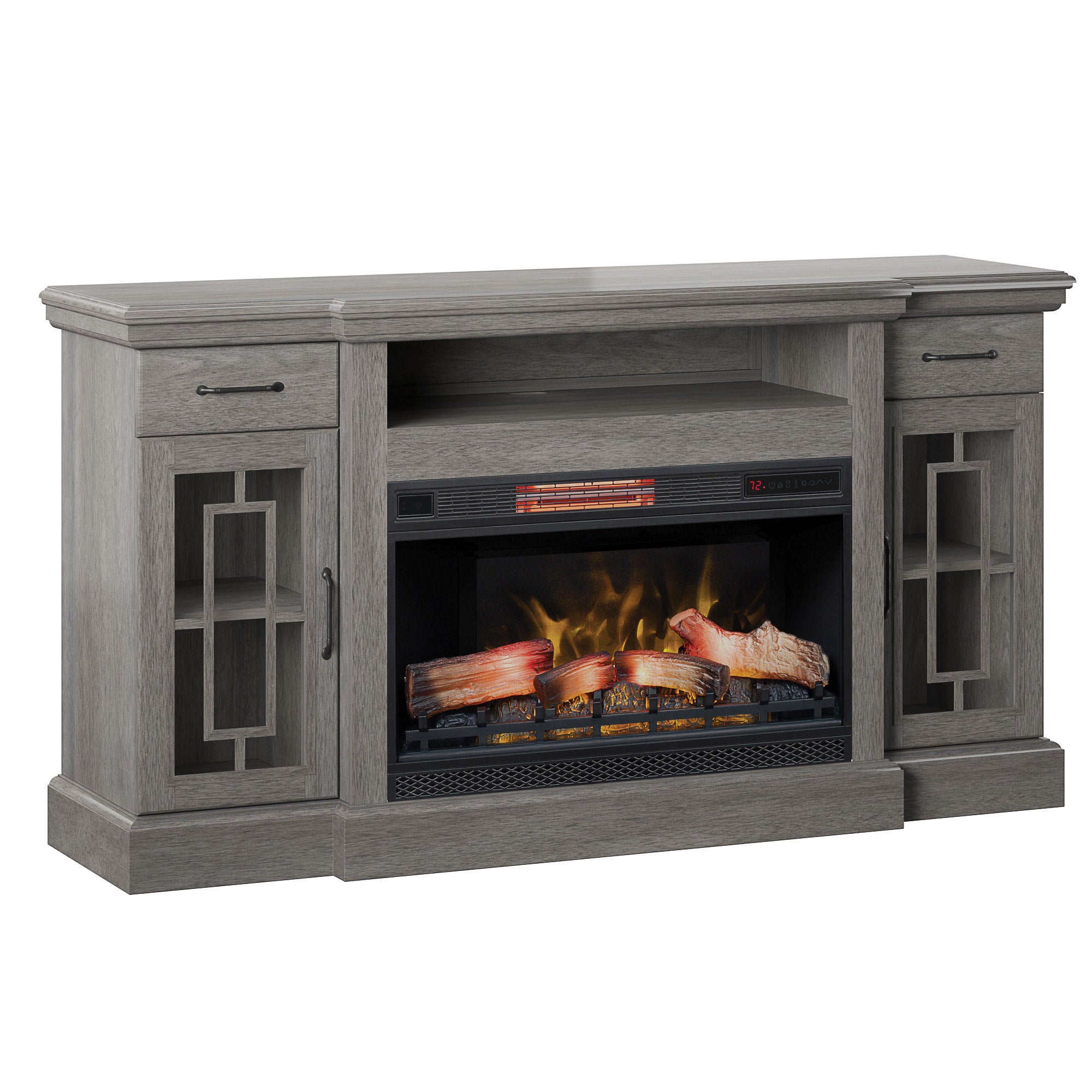 Tresanti Reddington TV Console with Classic Flame Electric Fireplace