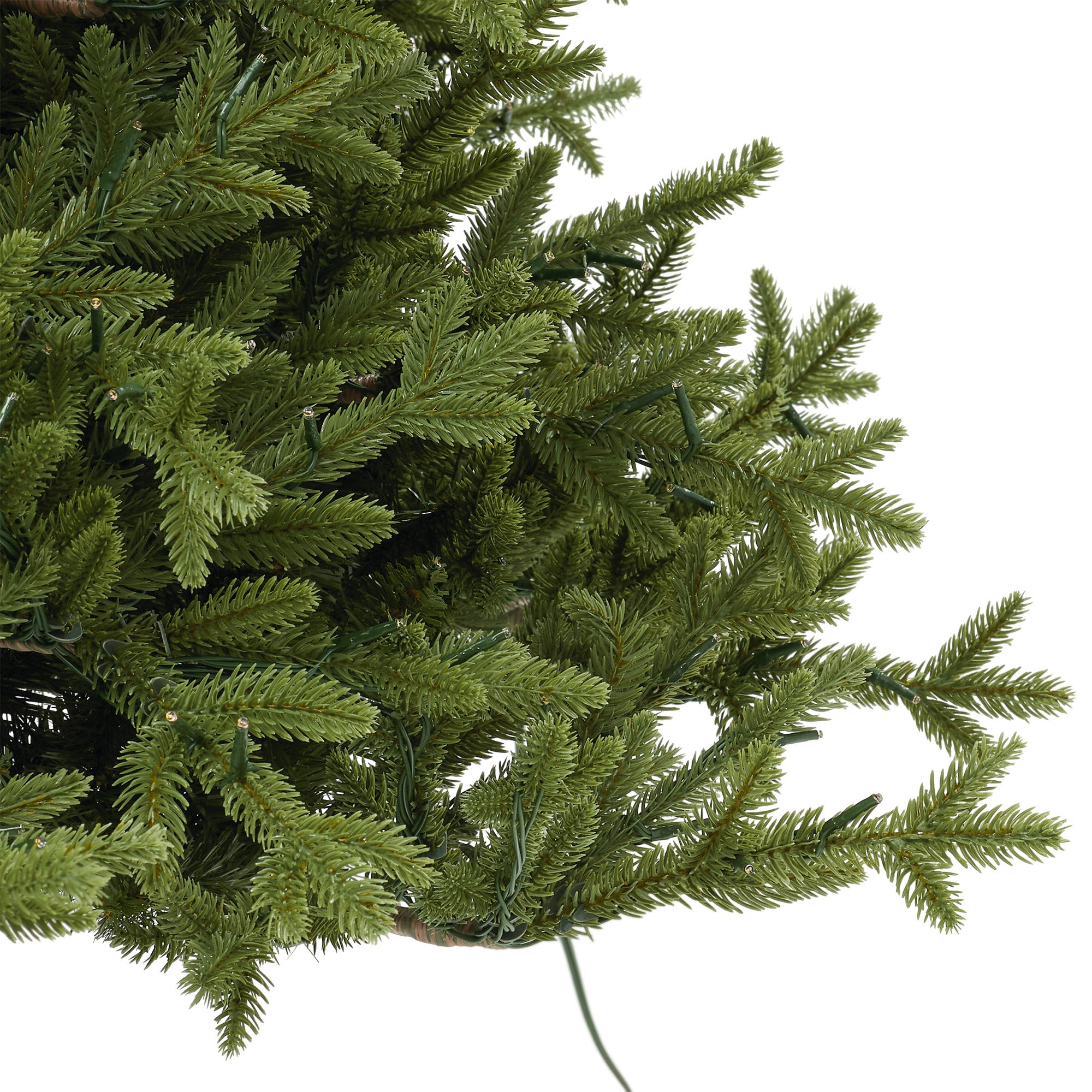 9' Pre-Lit Radiant Micro LED with Twinkle Artificial Christmas Tree