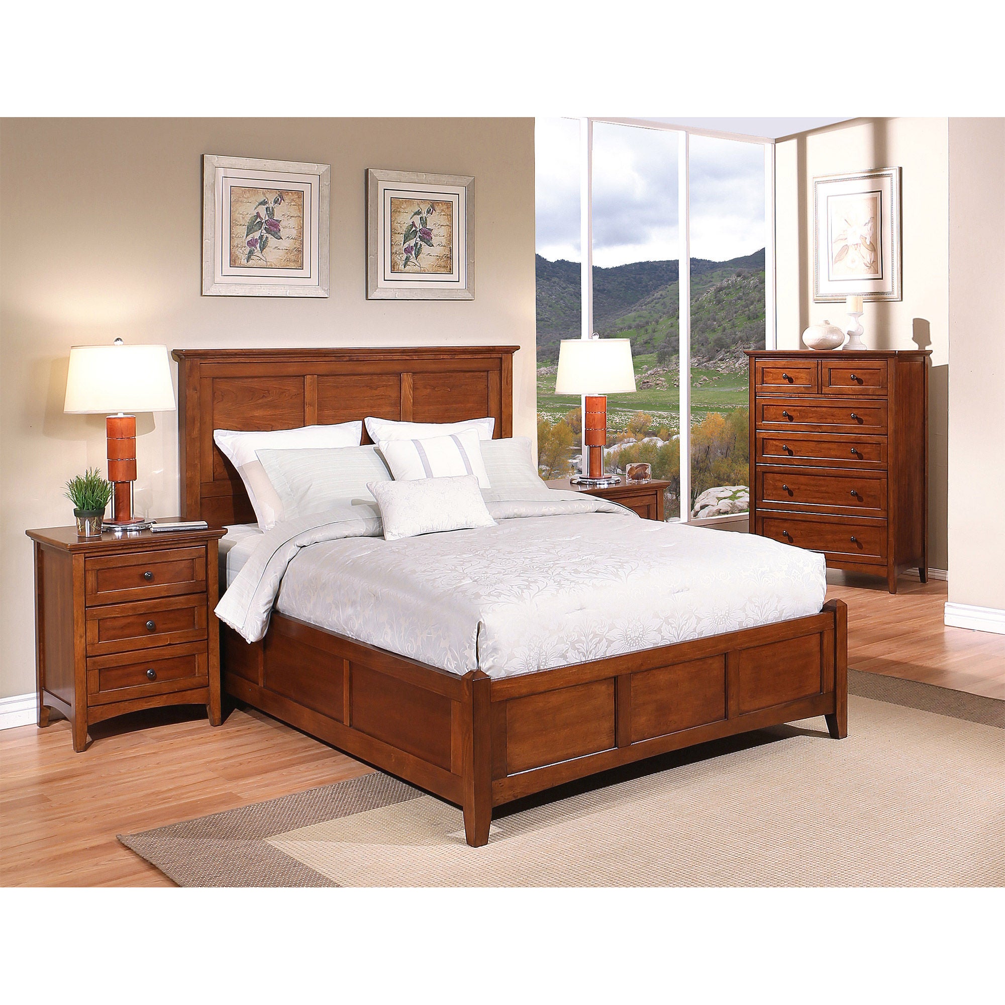 Carrington 4-piece Cal King Bedroom Set