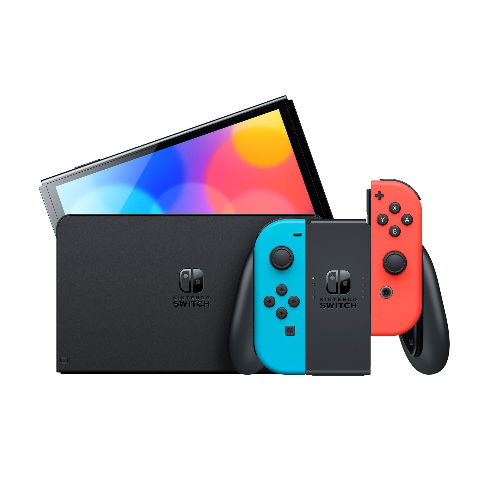 Nintendo Switch OLED Bundle – Red/Blue Edition
