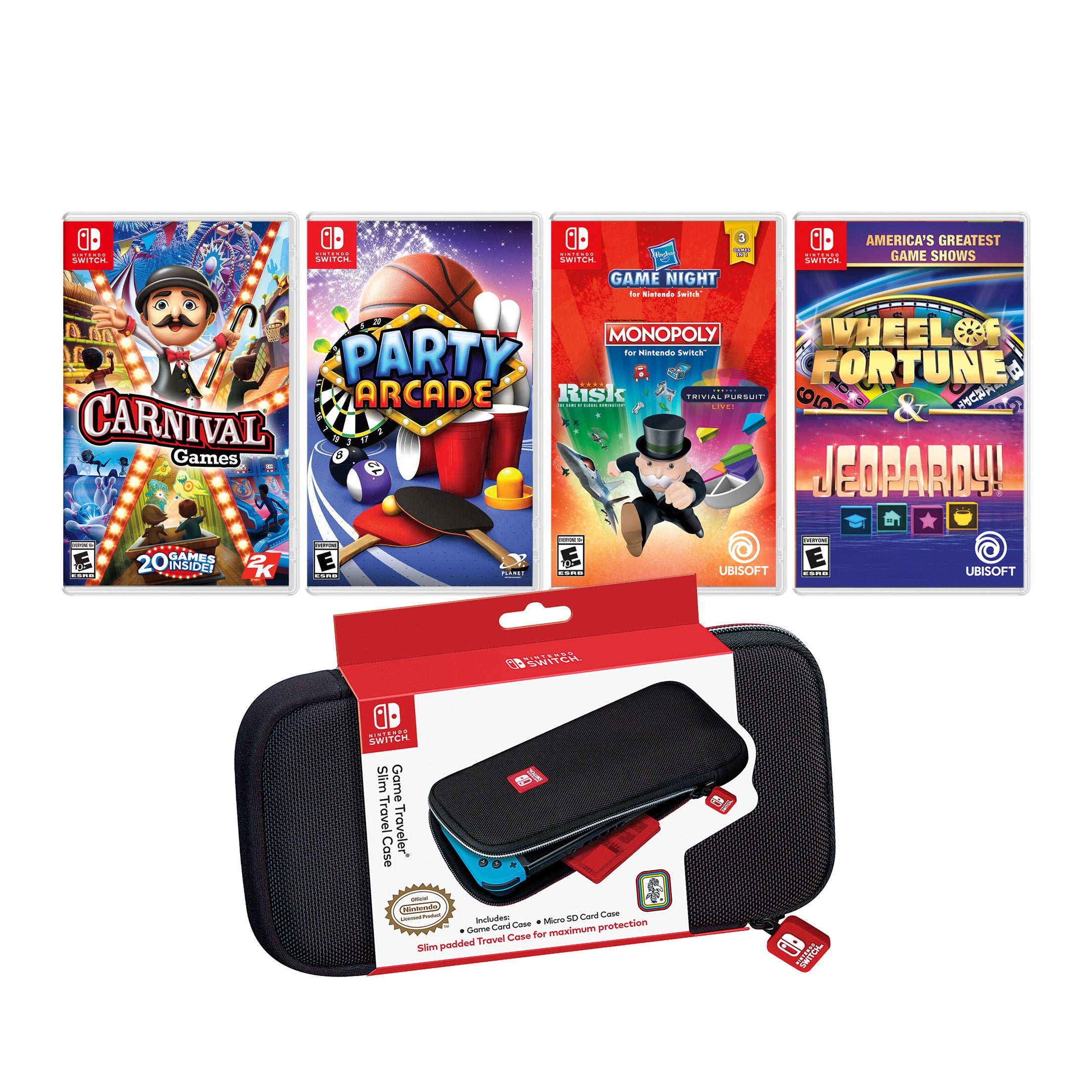 Nintendo Switch - Value Family Games Bundle