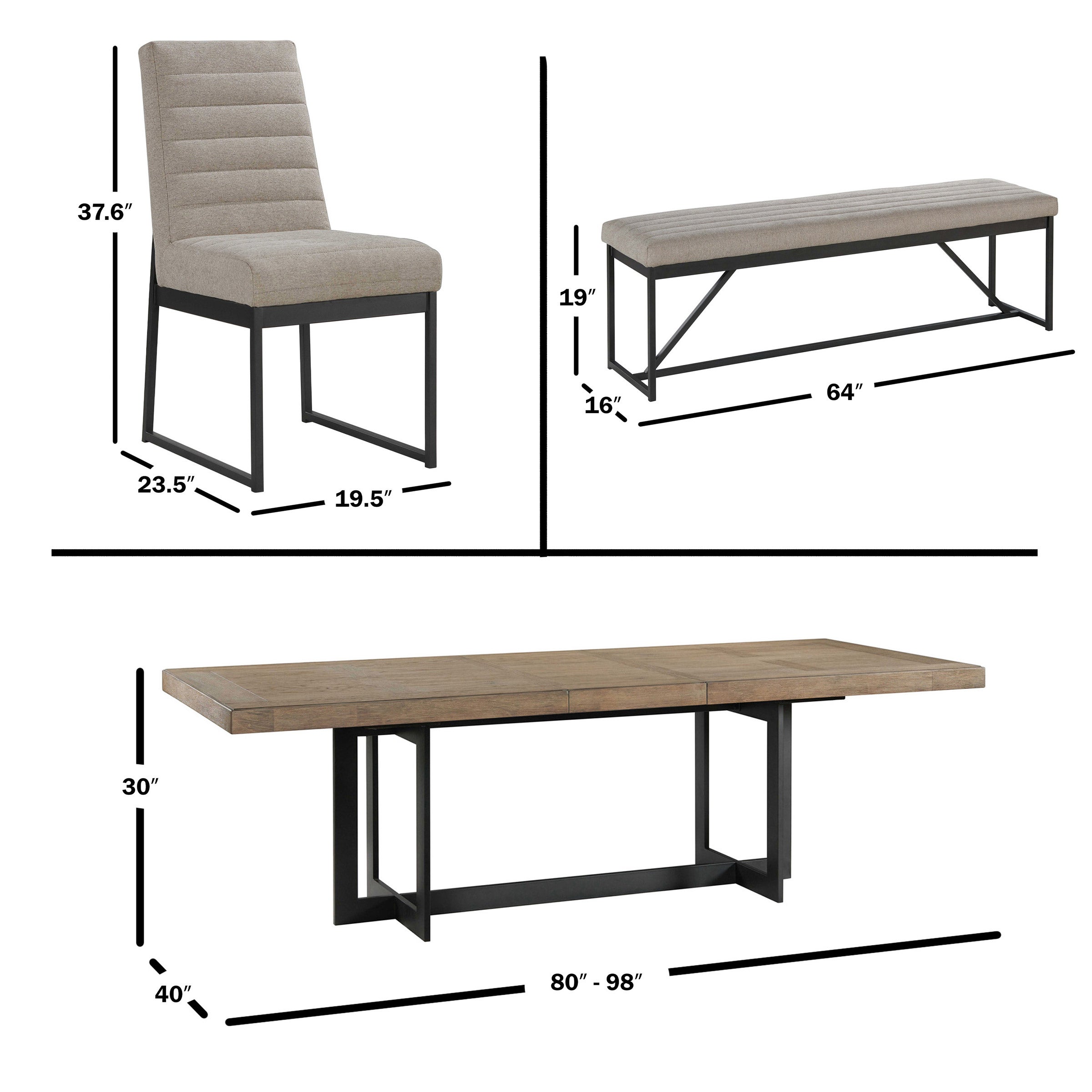 Stone Harbor Dining Table Collection