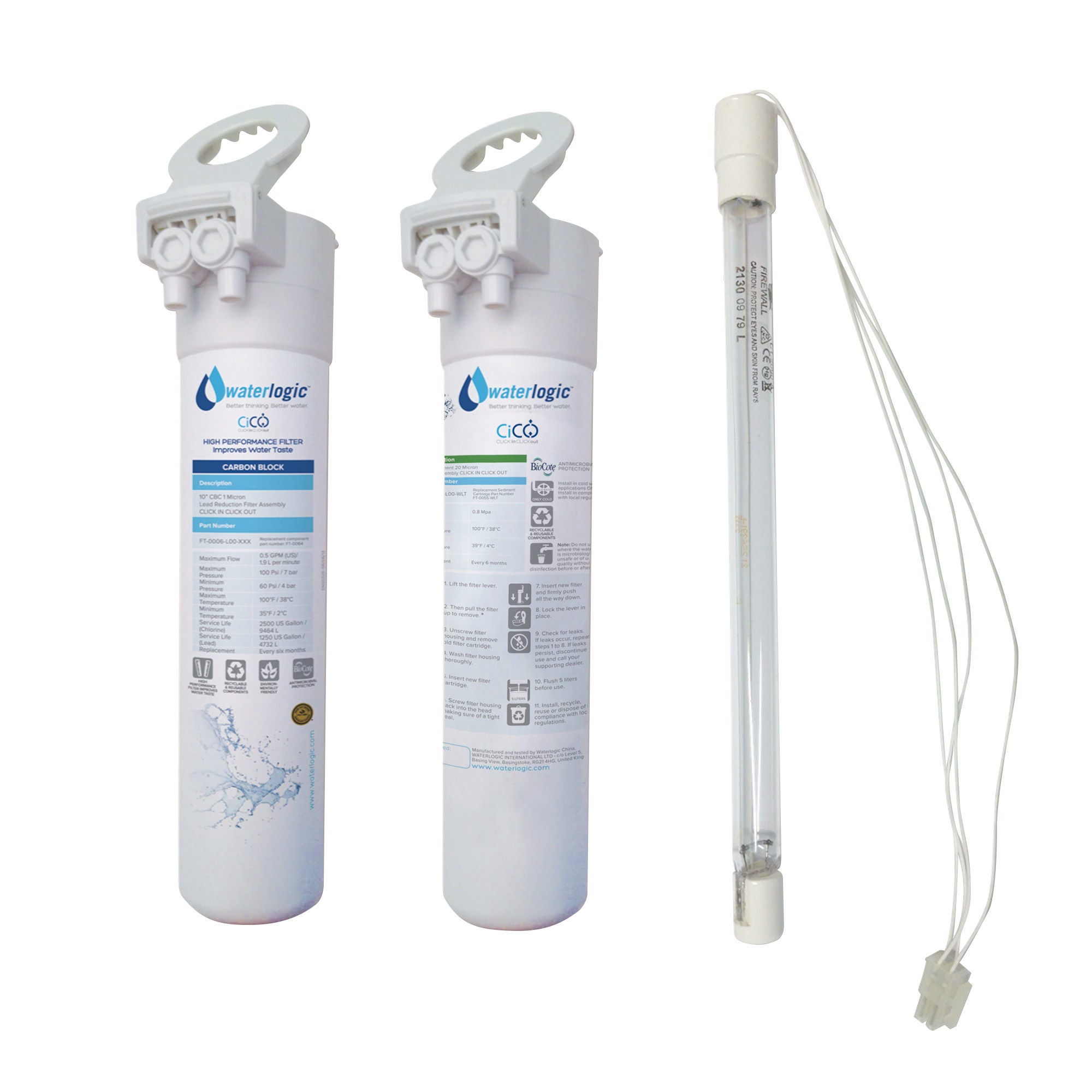 Waterlogic Countertop PURE Kit