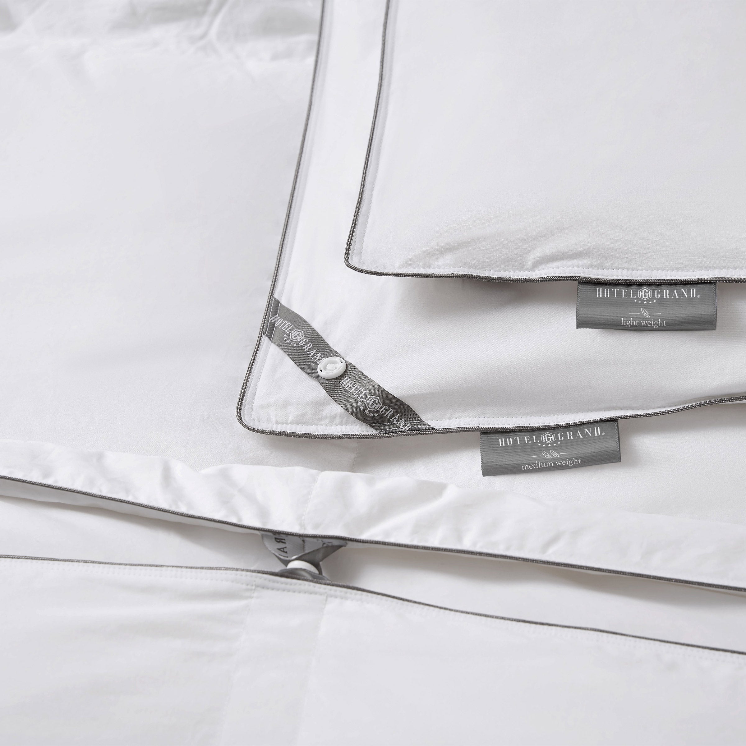 Hotel Grand 3-in-1 White Down Comforter