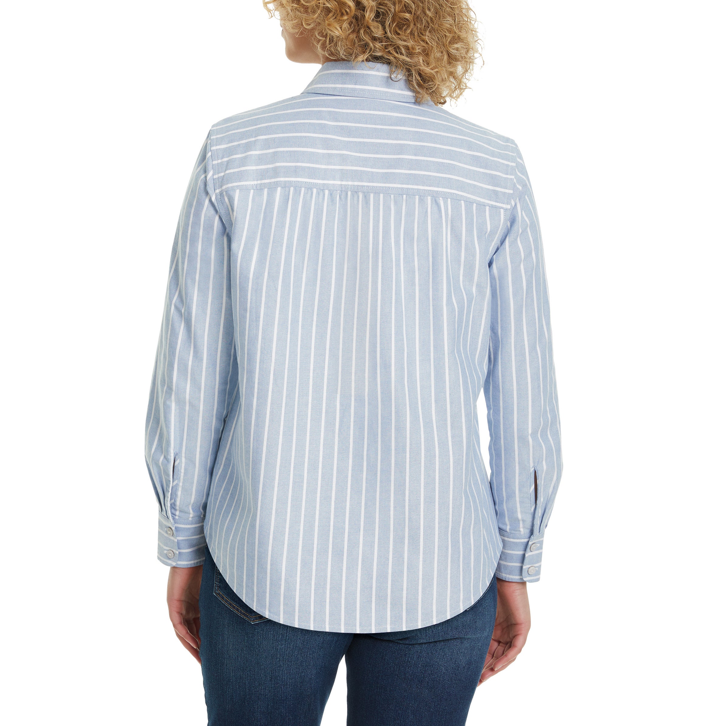 Gloria Vanderbilt Women's Long Sleeve Button Up Shirt
