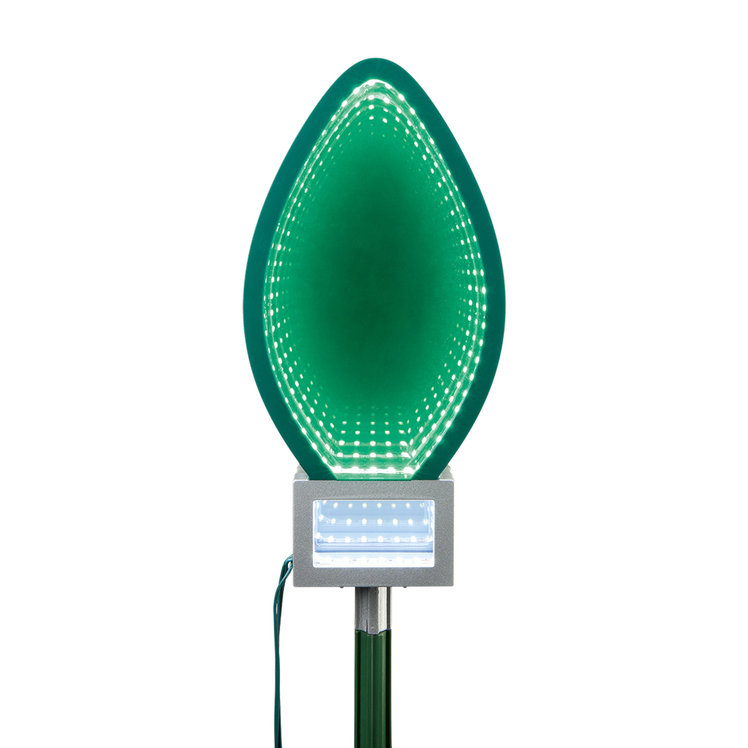 9" Infinity Mirror LED Pathway Lights, Set of 6