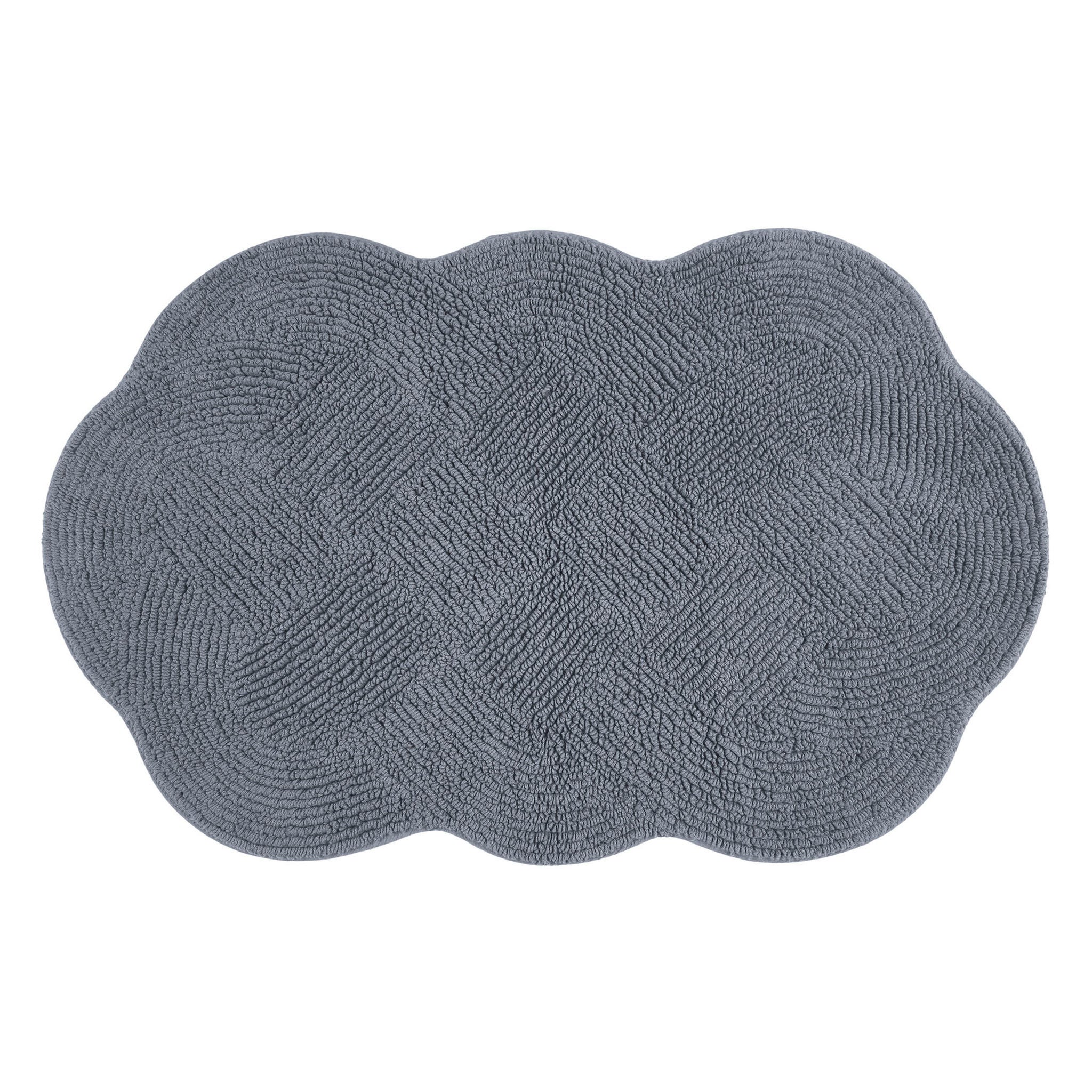 Scallop Tufted Bath Rug